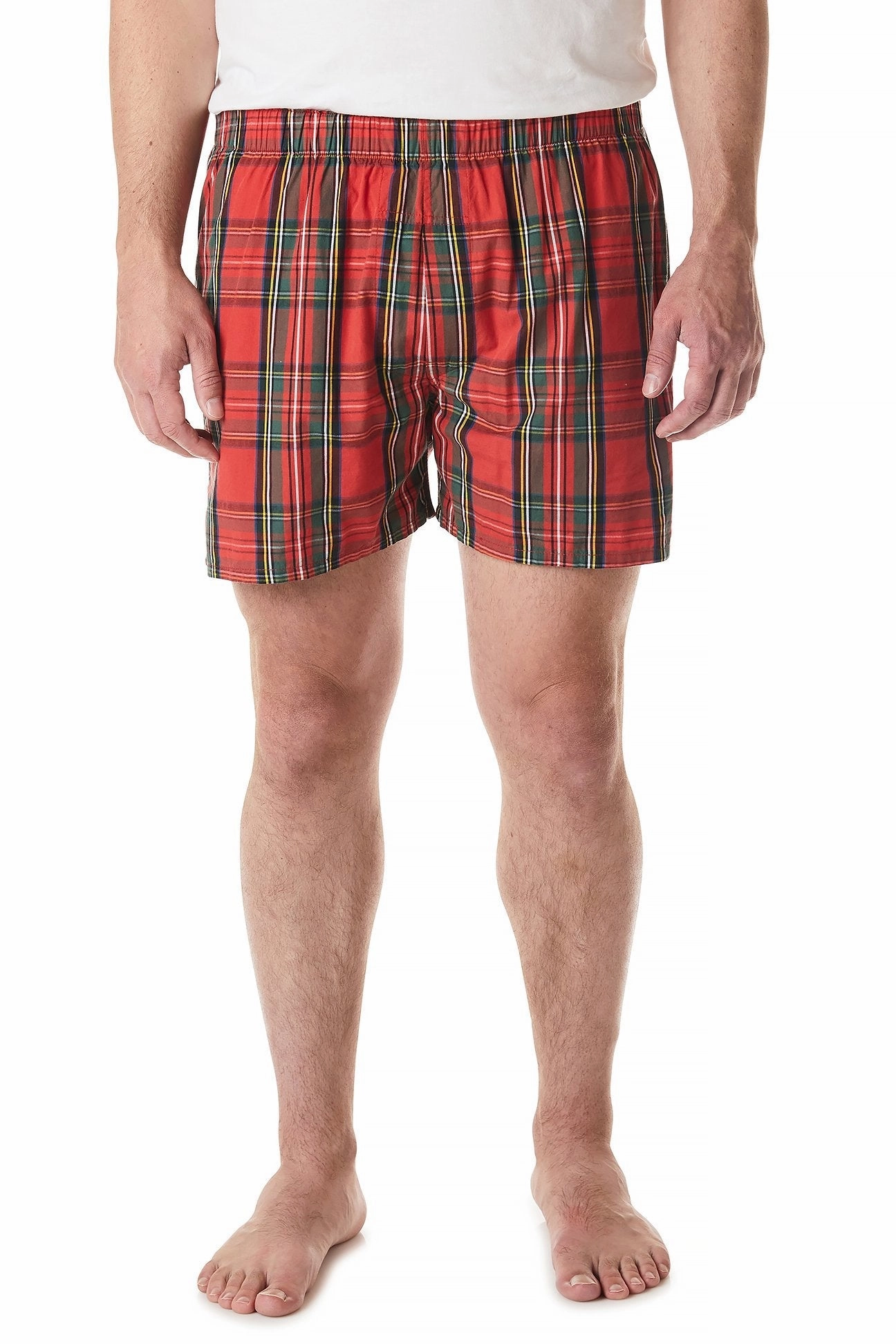 Sporty Comfort Fit Breathable Wear Fit Barefoot Boxer Royal Stewart Tartan