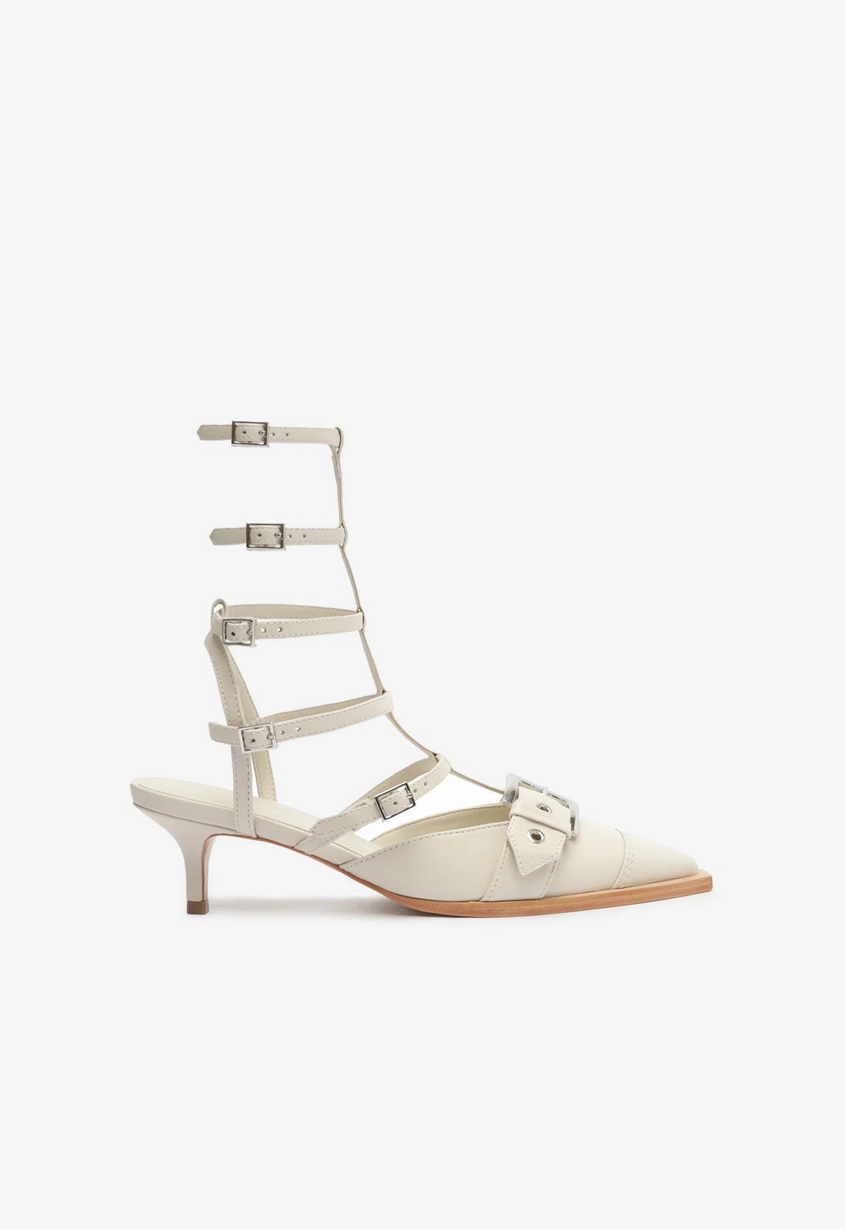 Luggage Fit Penny Leather Pump