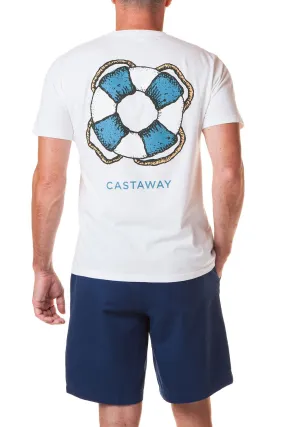 NonFadeFinish Beach Tee White Castaway