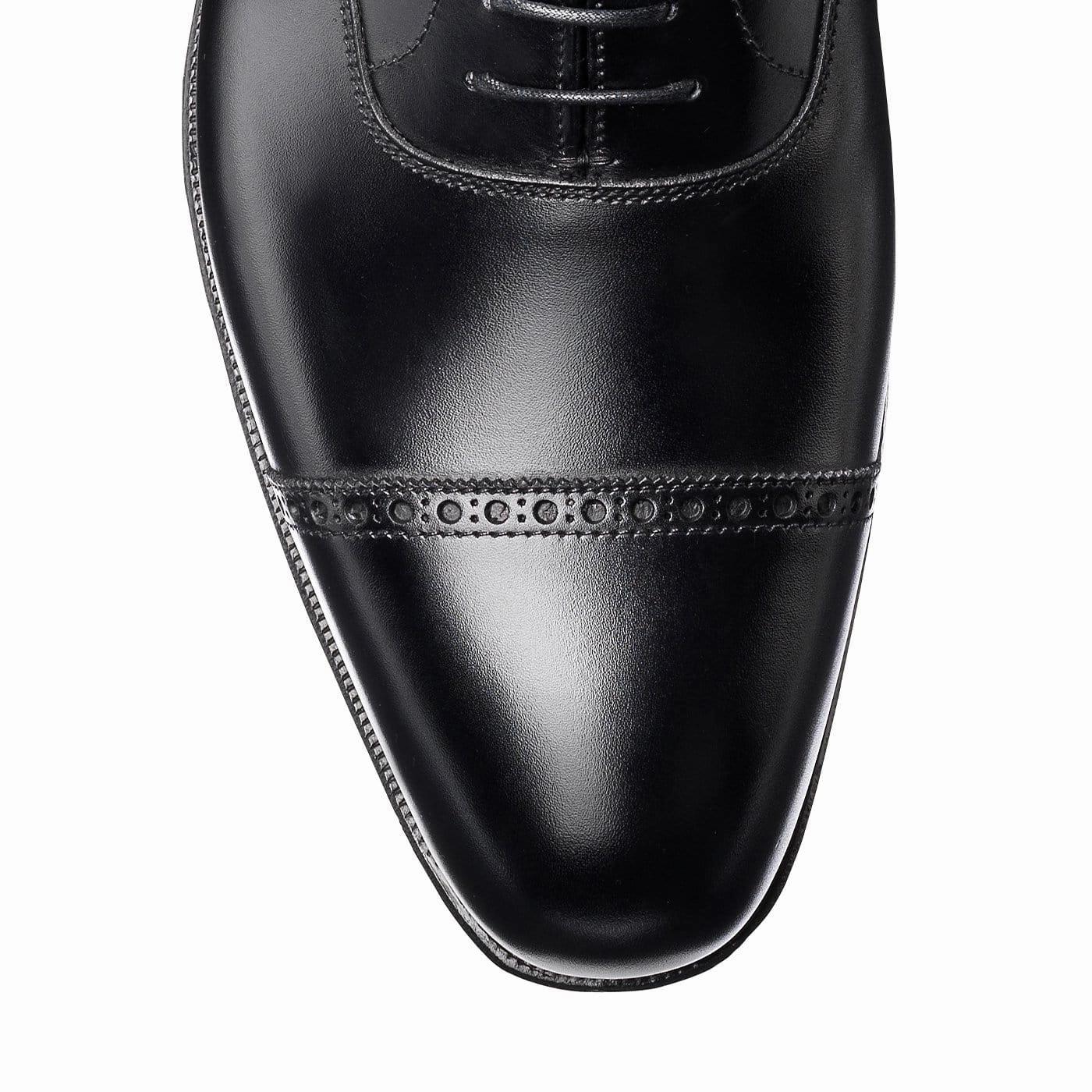 Belgrave Black Calf Cushioned Oxfords Comfort Fit Style Enthusiast