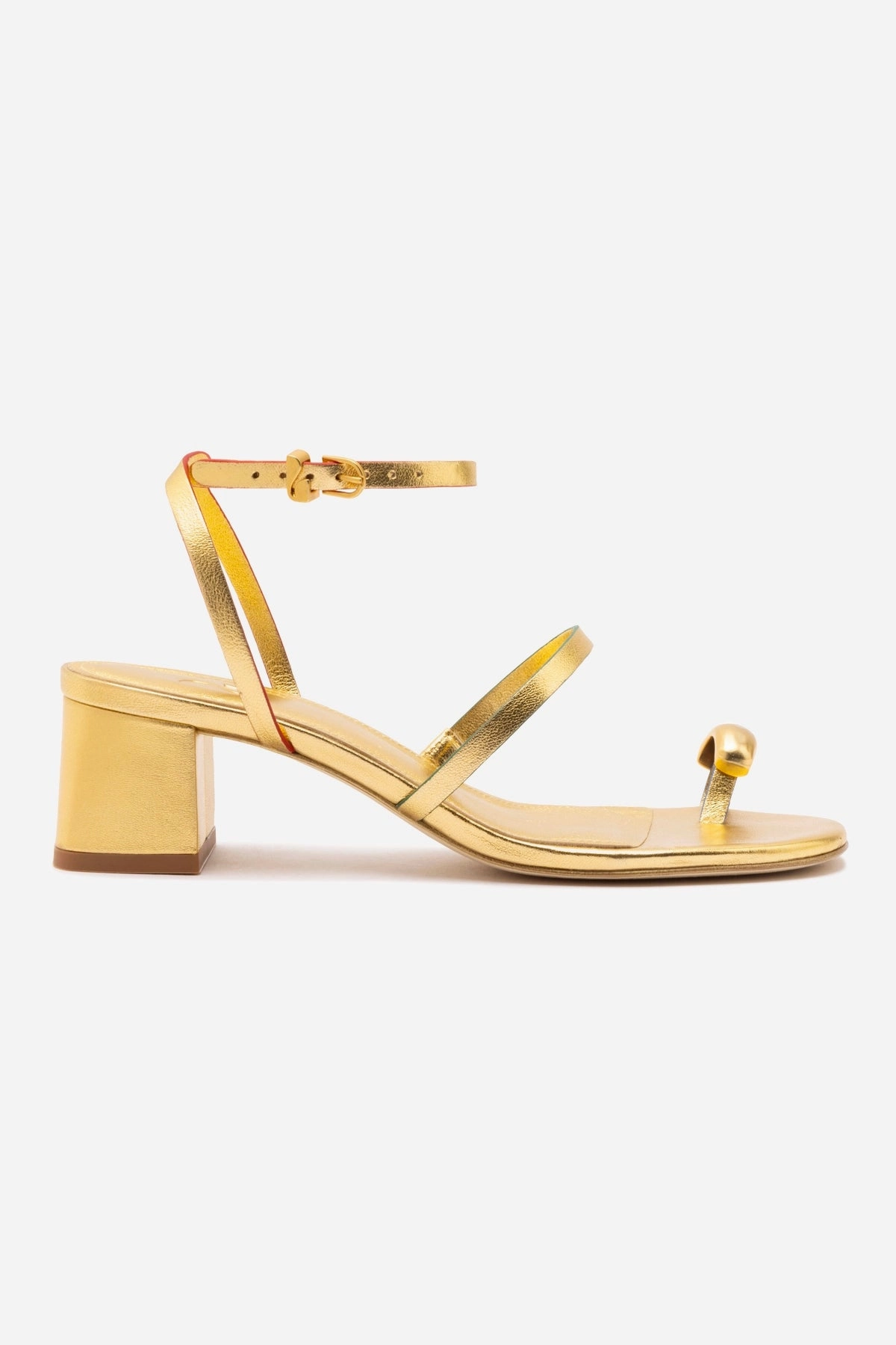 Waterproof Daily Walk Tech Glow Biarritz Block In Gold Metallic Leather