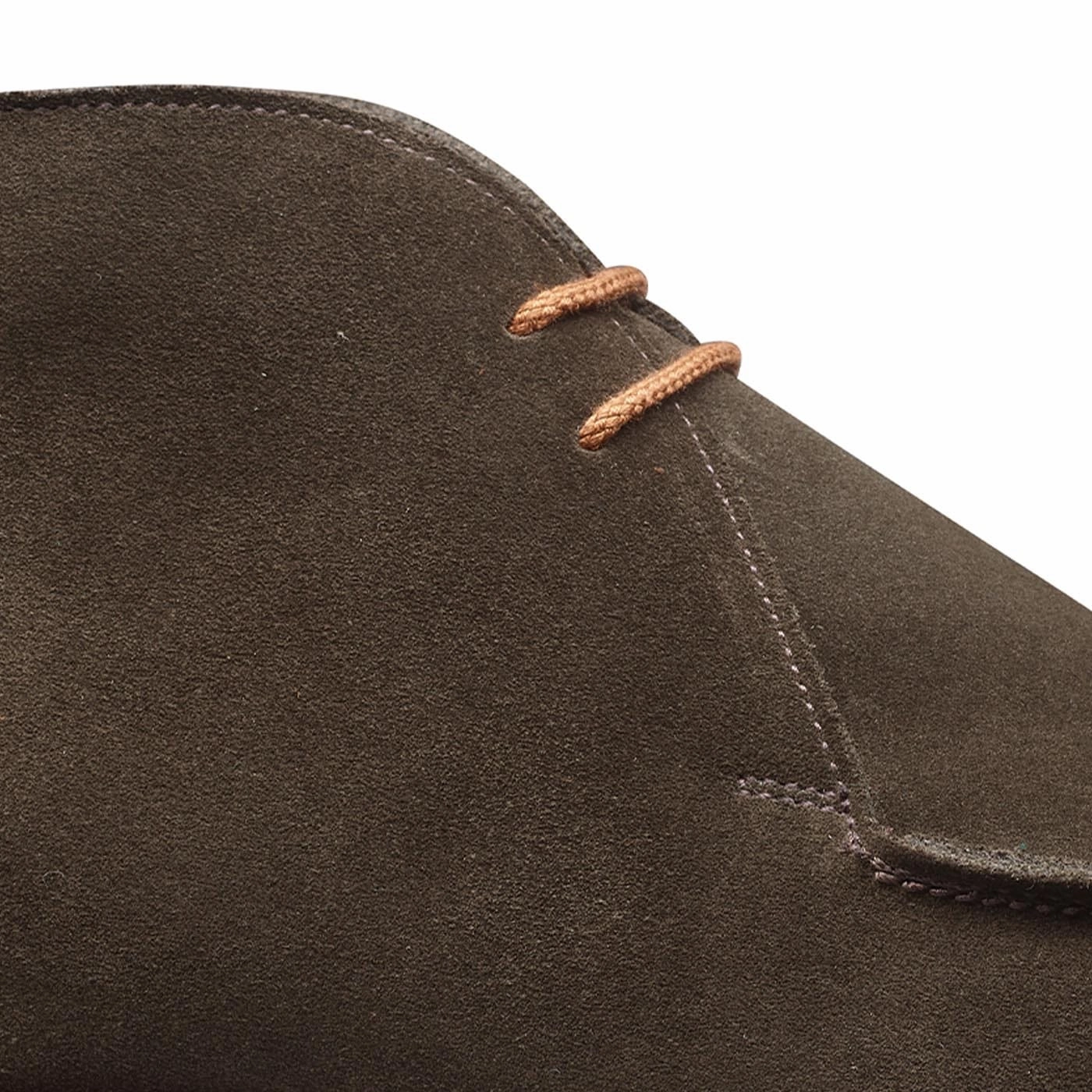 Abrasion Resistant Outsole Bibury Earth Green Suede