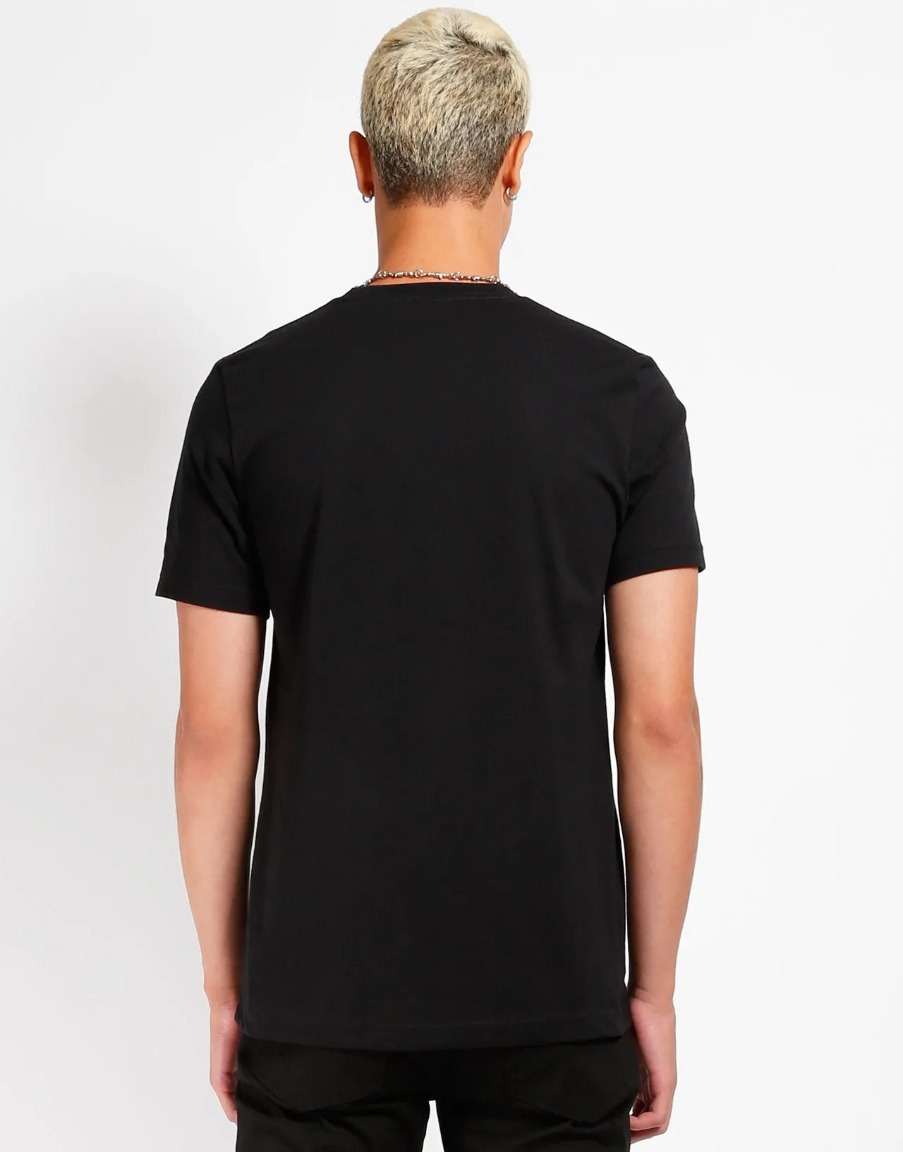 Non Irritating Seams Black & Pink Trash & Vaudeville Logo T-Shirt