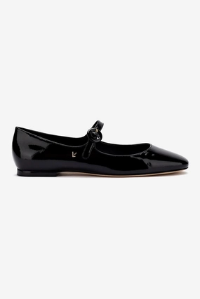 Global Cool Blair Ballet Flat In Black Patent