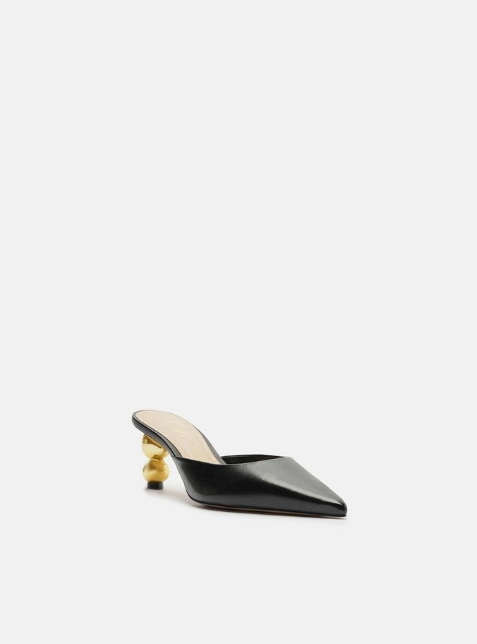 Blair Leather Mule Surf Mode Satin Glow