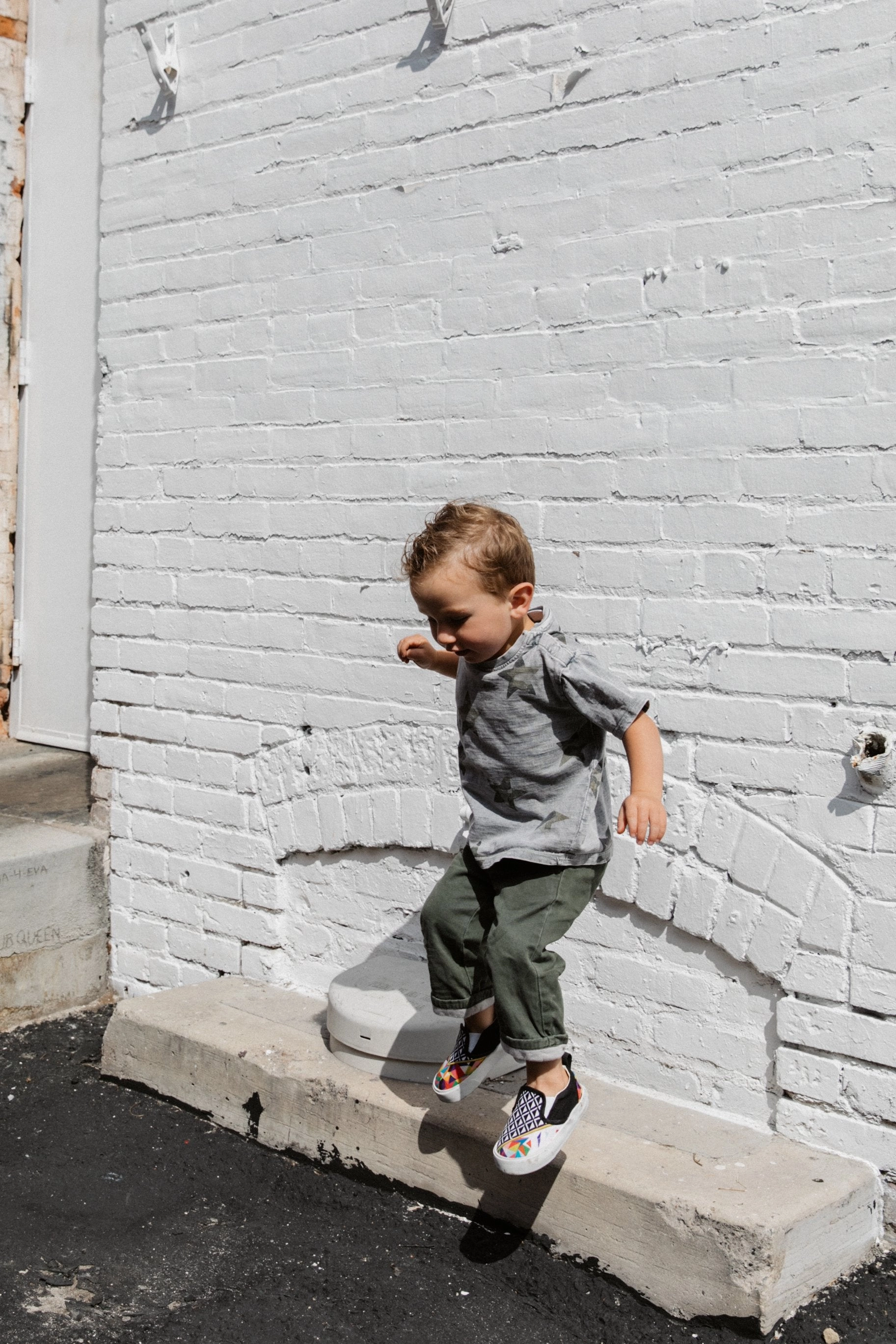 Blake Slip On - KIDS Green Core Climb Strong