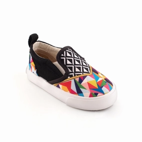 Stretchable Collar Design Matte Base Blake Slip On - KIDS