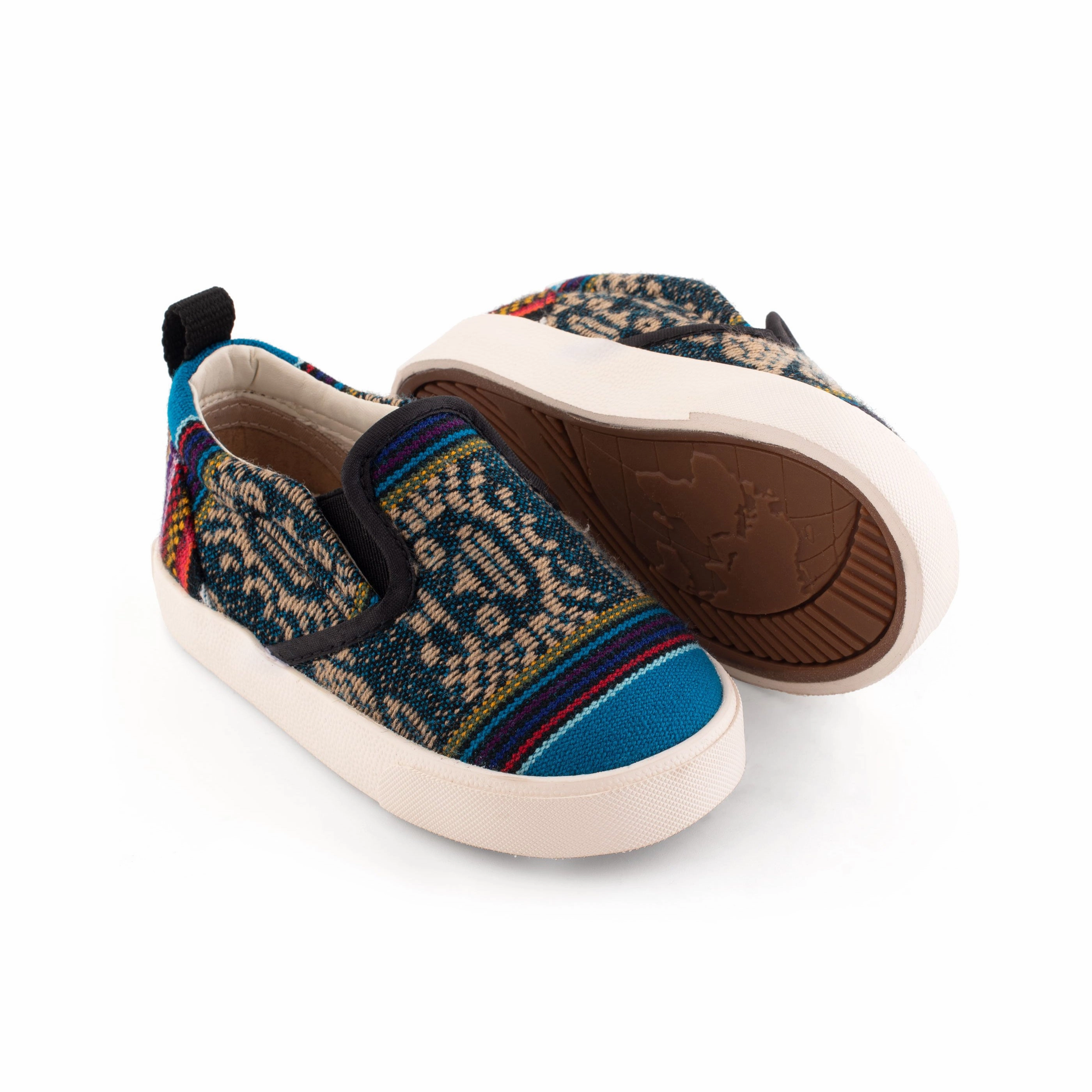 All Day Road Trip Linen Air Bluebird Slip On - KIDS