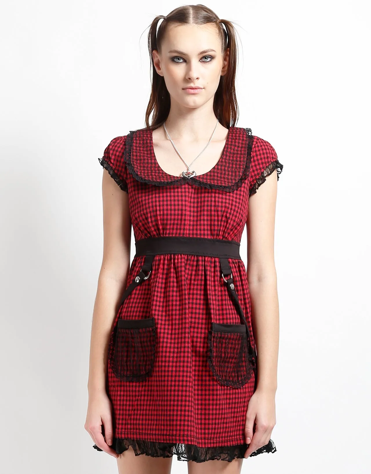 Seamless Construction Design BO PEEP DRESS RED