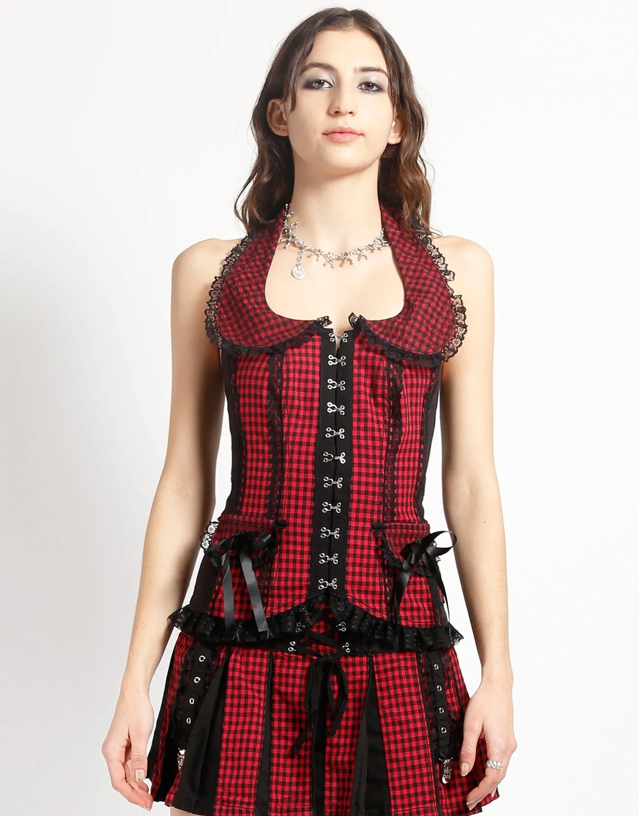 BO PEEP HALTER CORSET RED elegant design