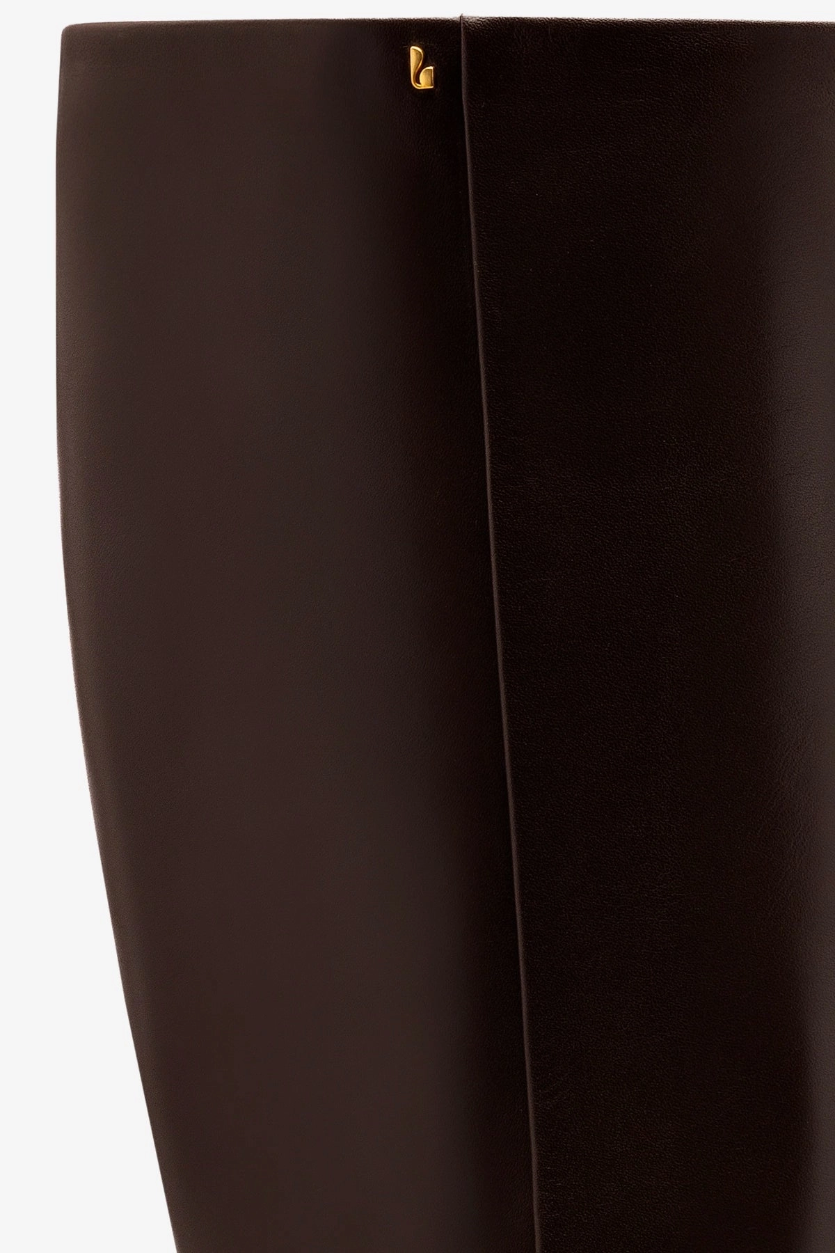 Kate Mid Boot In Brown Leather Anatomical Toe Shape Mountain Strong