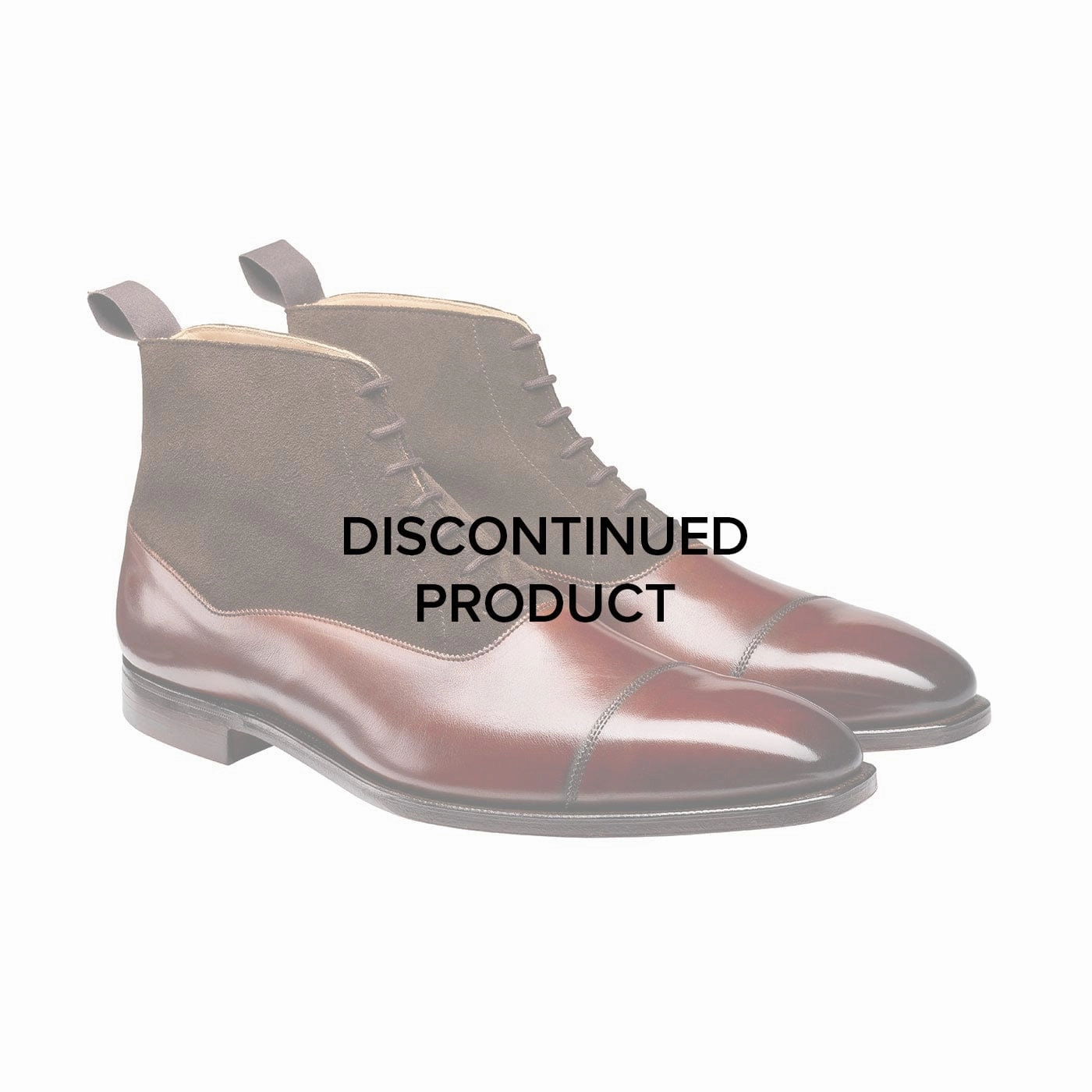 Comfort Padding Charlton Chestnut Calf & Dark Brown Suede