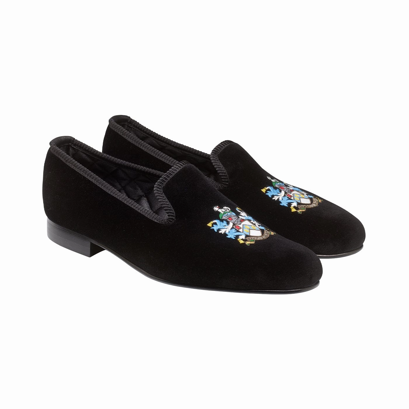 Bond Coat of Arms Black Velvet removable insoles Beach Breeze
