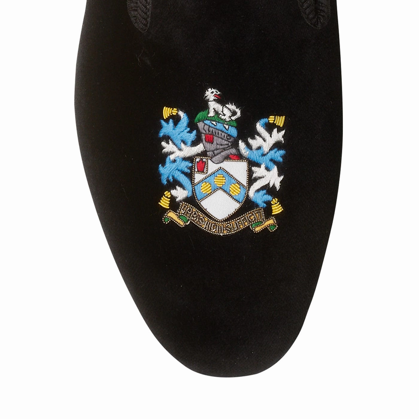 Bond Coat of Arms Black Velvet Everyday Slip