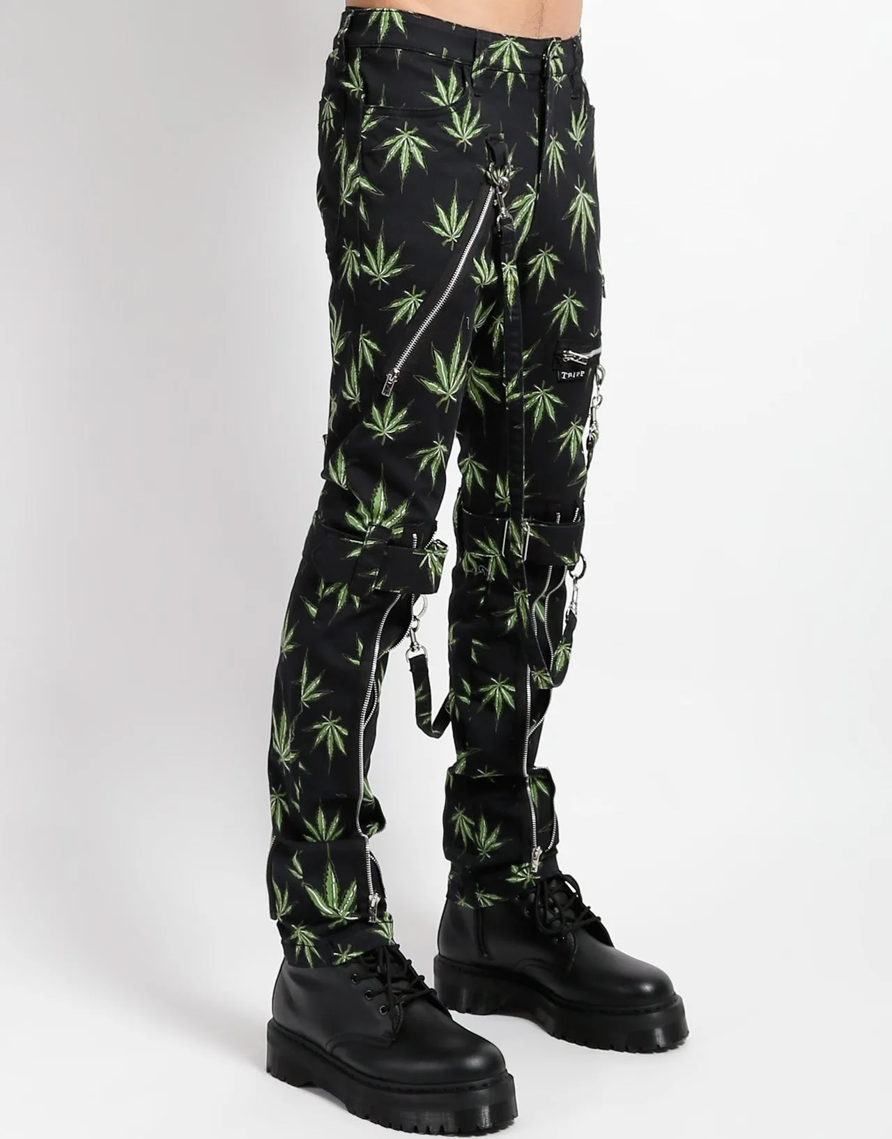 BONDAGE PANT GRASS Compact Packability Core Stretch