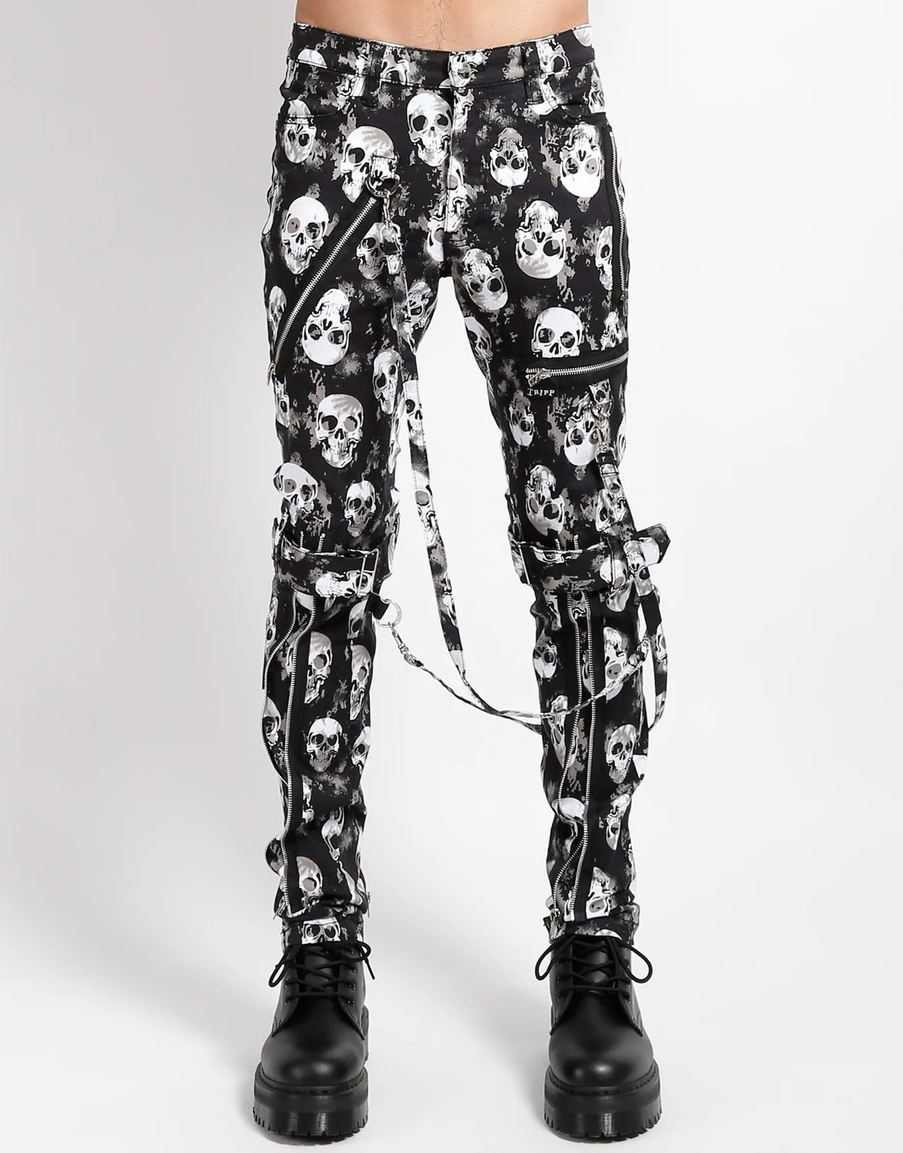 BONDAGE PANT SKULL All Weather Comfort Multi Pocket Design