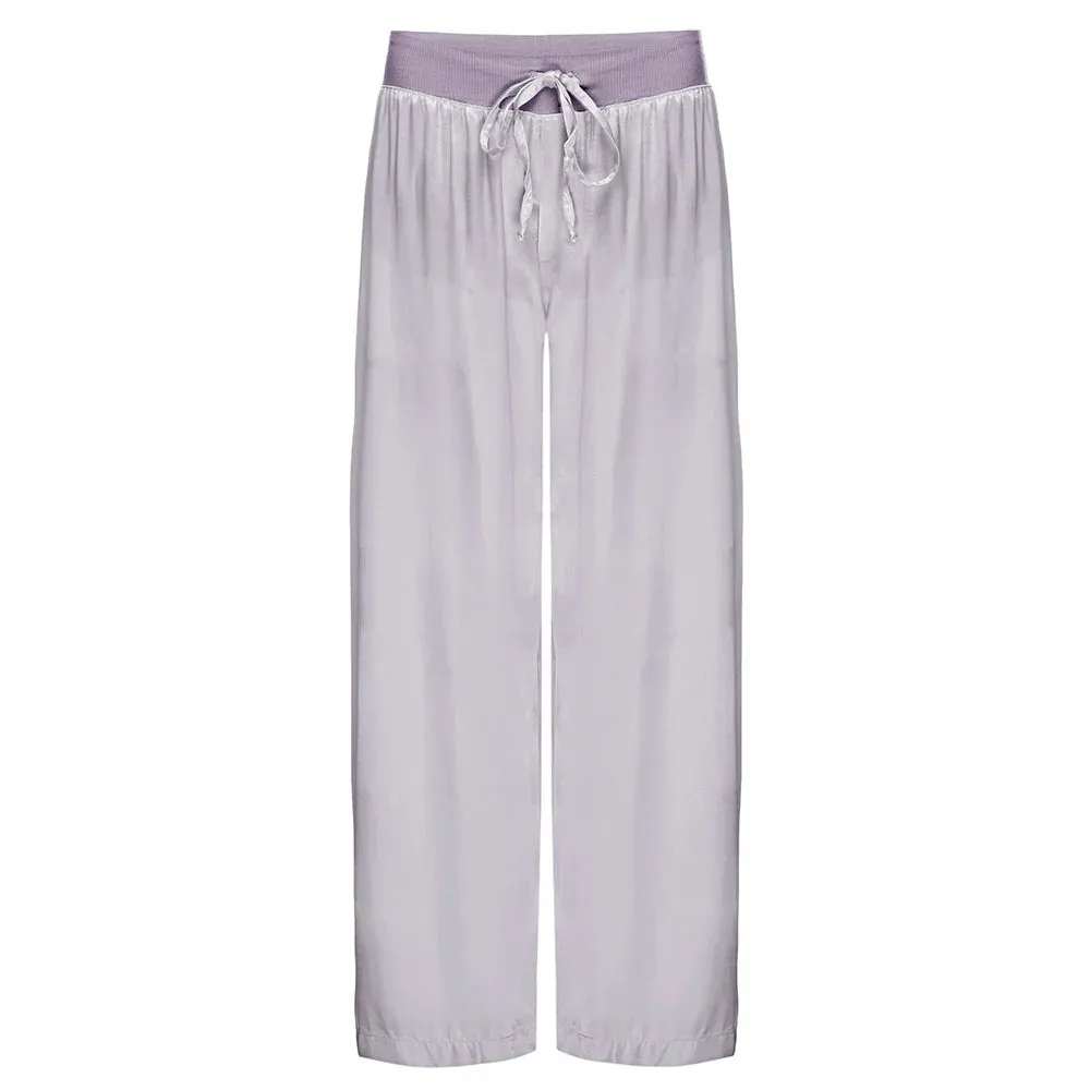 Midweight Texture Athletic Look PJ Harlow Jolie Capri in Lavender