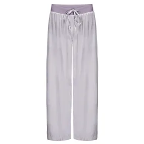 Self Fabric Tie PJ Harlow Jolie Capri in Lavender