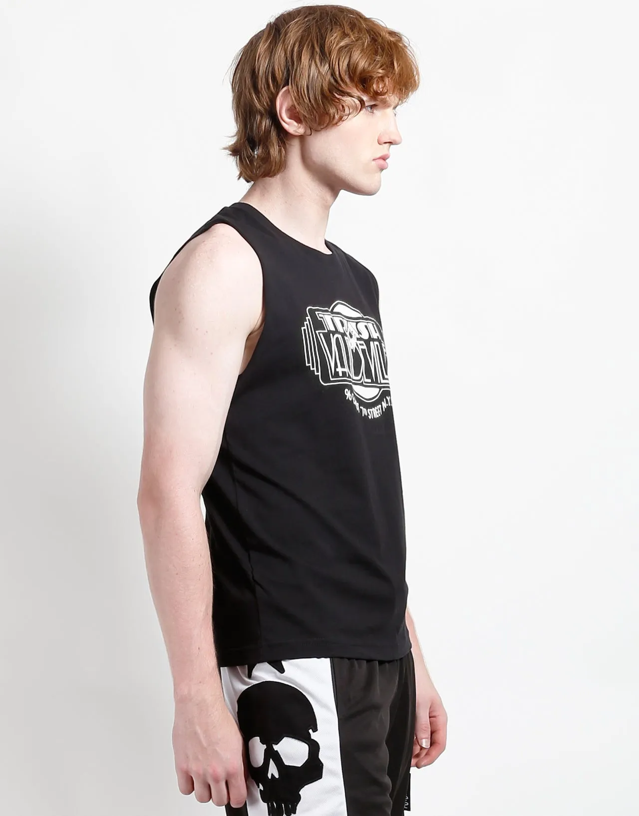 FasteningHood TRASH & VAUDEVILLE ADULT SLEEVELESS T-SHIRT
