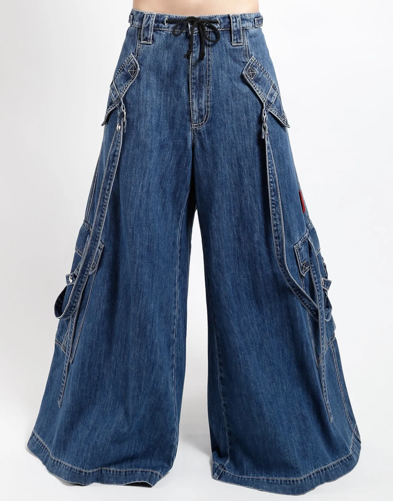 BOOSTER STRAP PANT INDIGO DENIM All Around Fit
