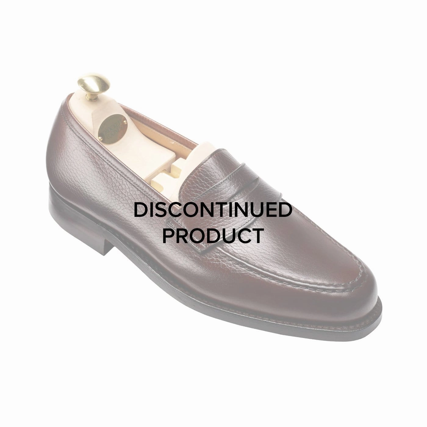 Clean Steps Fashionable Shoes Boston Dark Brown Country Calf Grain