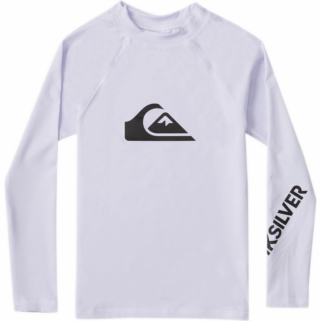 Boy's 2-7 All Time Long Sleeve Rashguard Durable Chainstitch