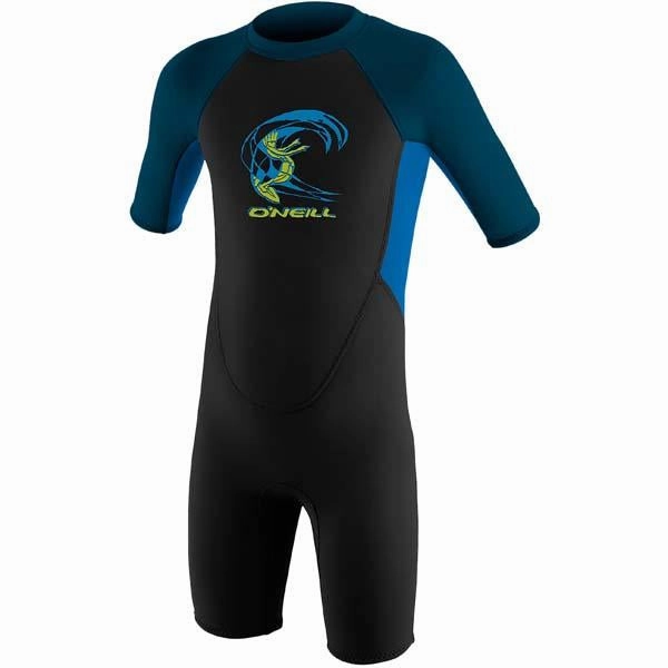 WrinkleResistantWeave Boys' Reactor II 2MM S/S Spring Wetsuit