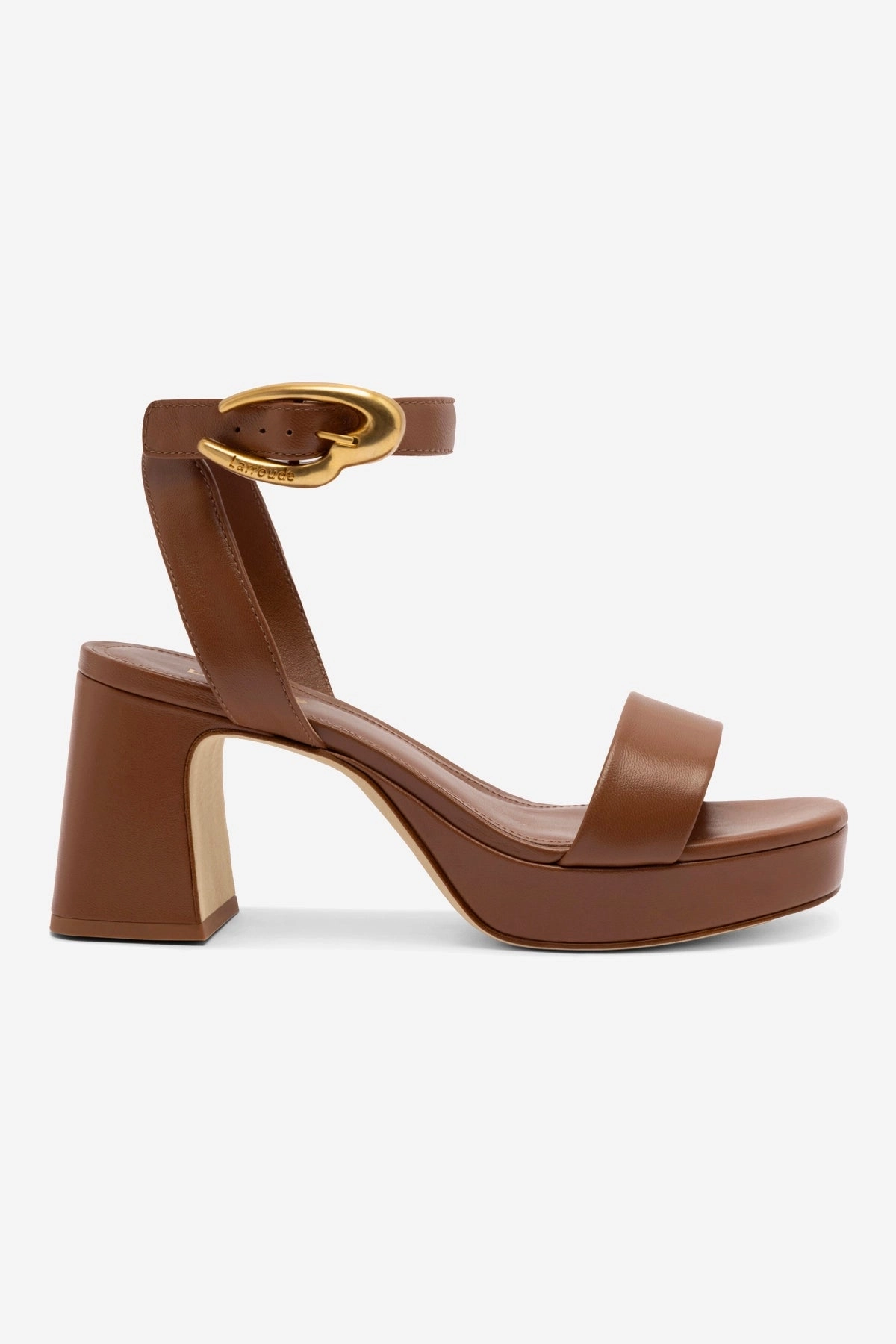 Meta Move Dolly Verona Low Sandal In Caramel Leather