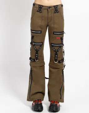 ZIP TO ZIP PANT ARMY Multi Purpose Functional Layers