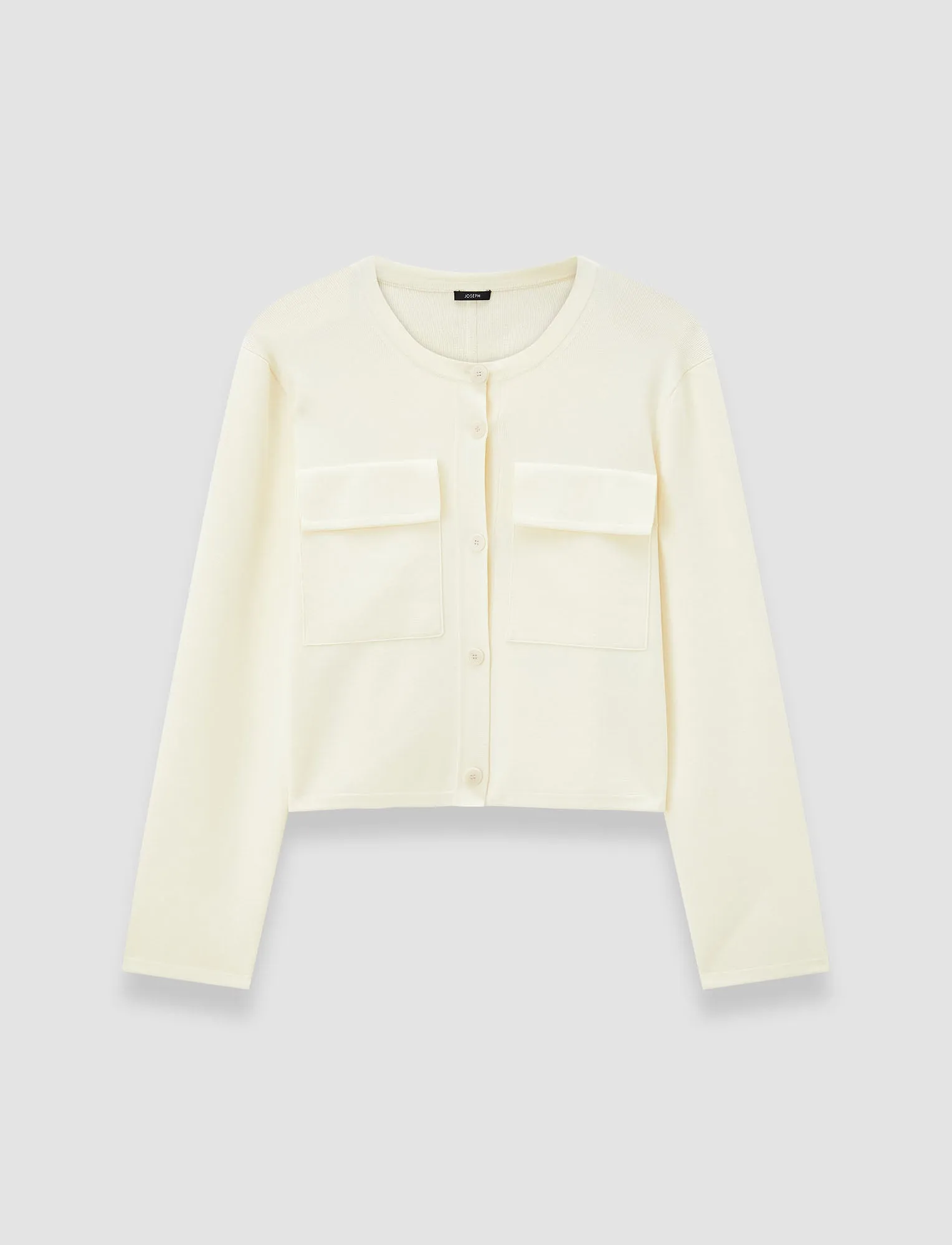 Stylish Drape Viscose Knit Stretch Cardigan Jacket