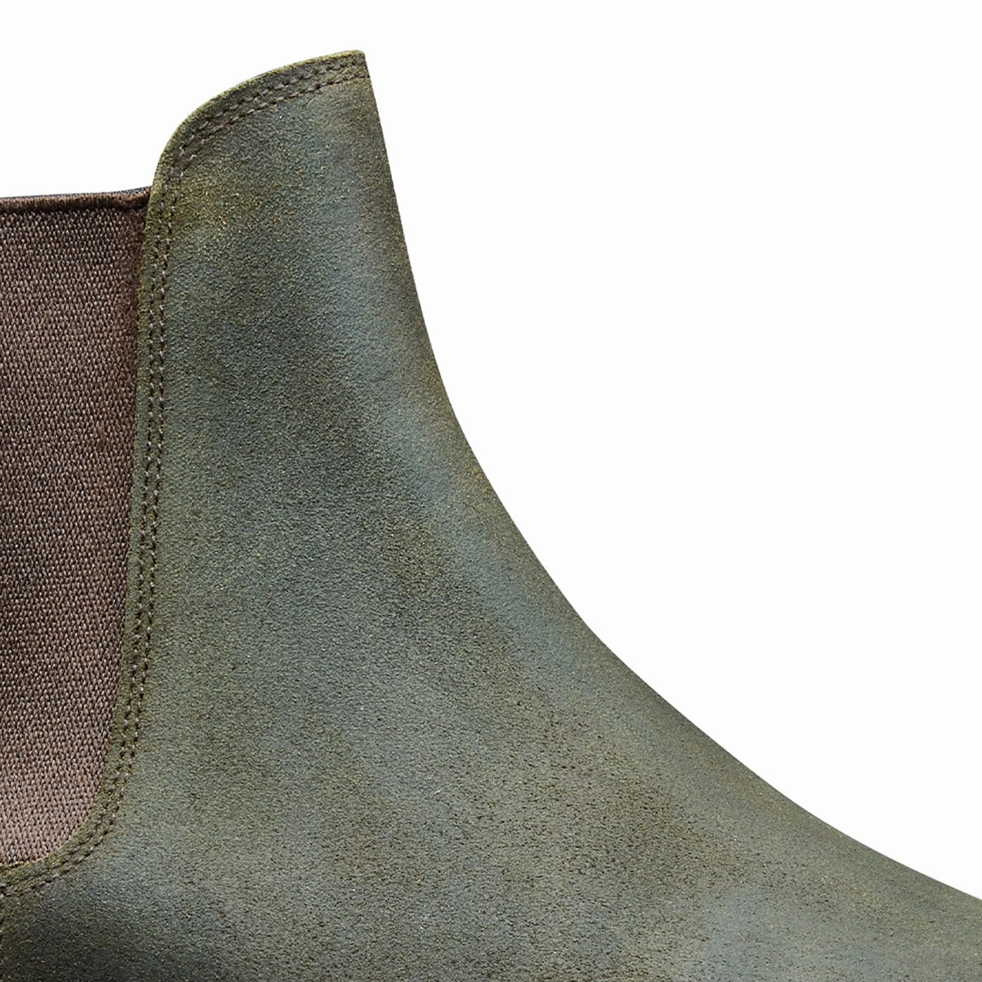 Margie 2 Green Rough-Out Suede Body Balance