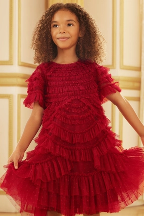 ThermalRegulation Marilla Ruffle Kids Dress