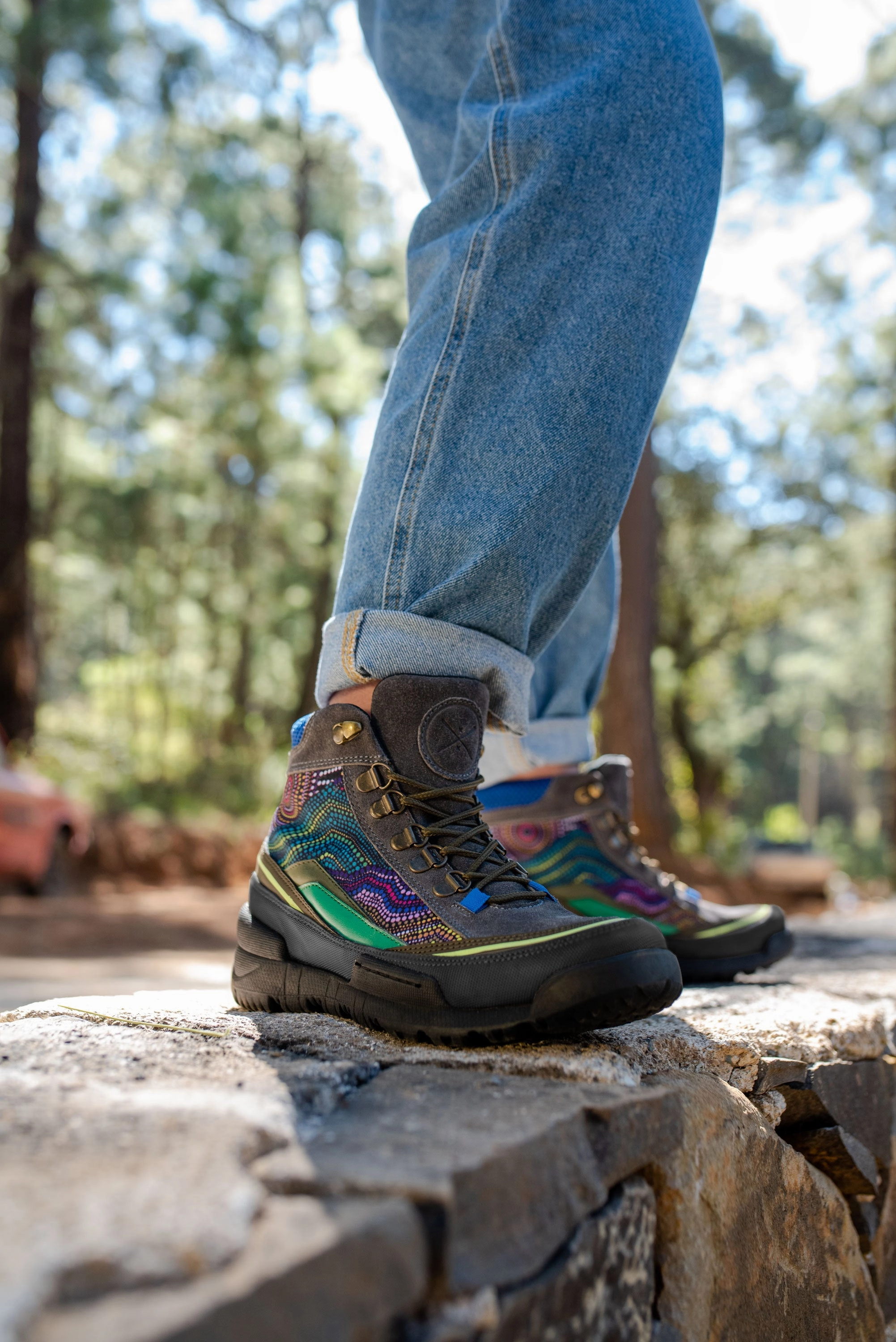 Noise Reducing Sole Brisbane Black Trekk Boot