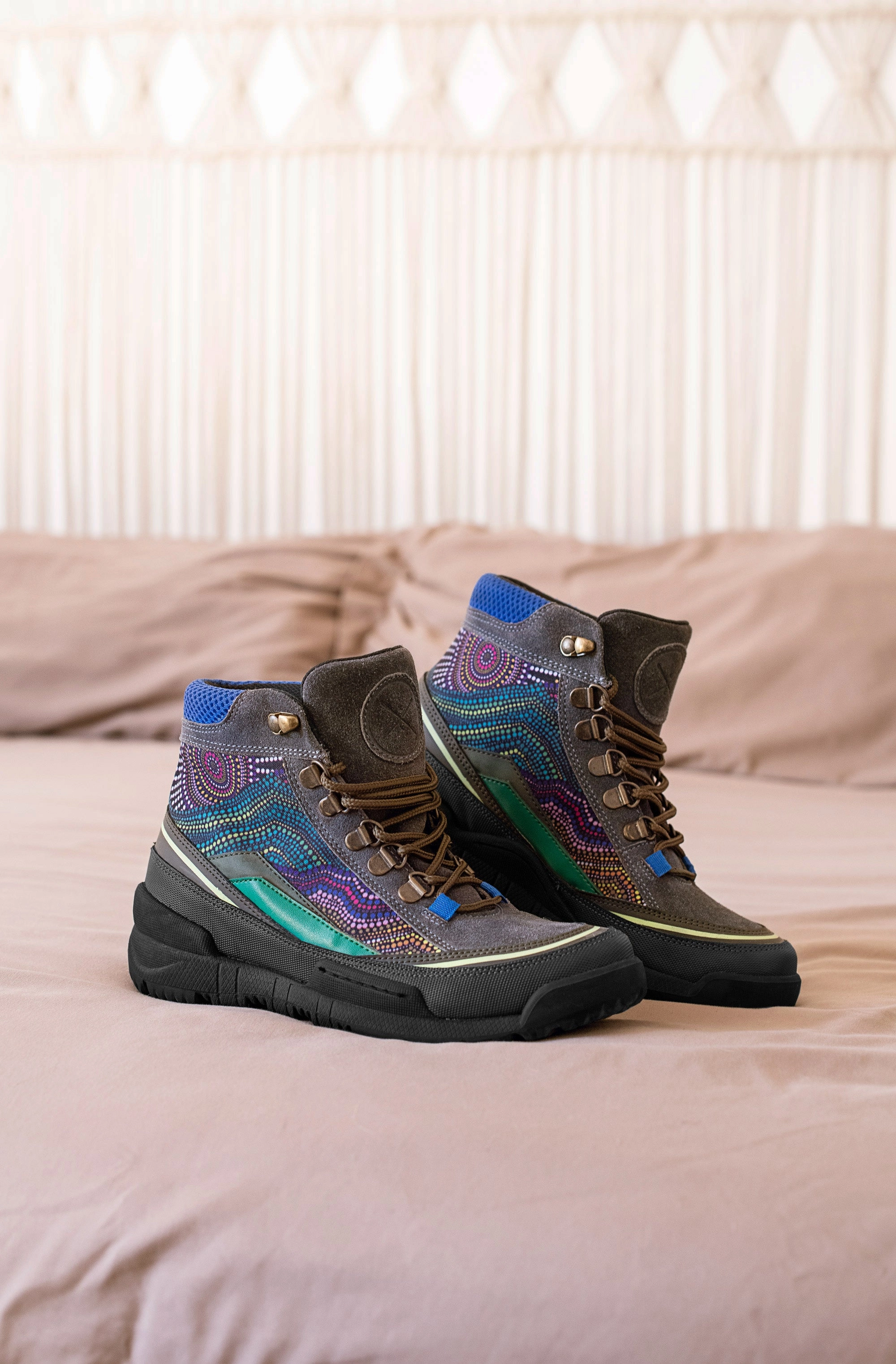 Brisbane Black Trekk Boot Baby Soft Impact Resistant Sole