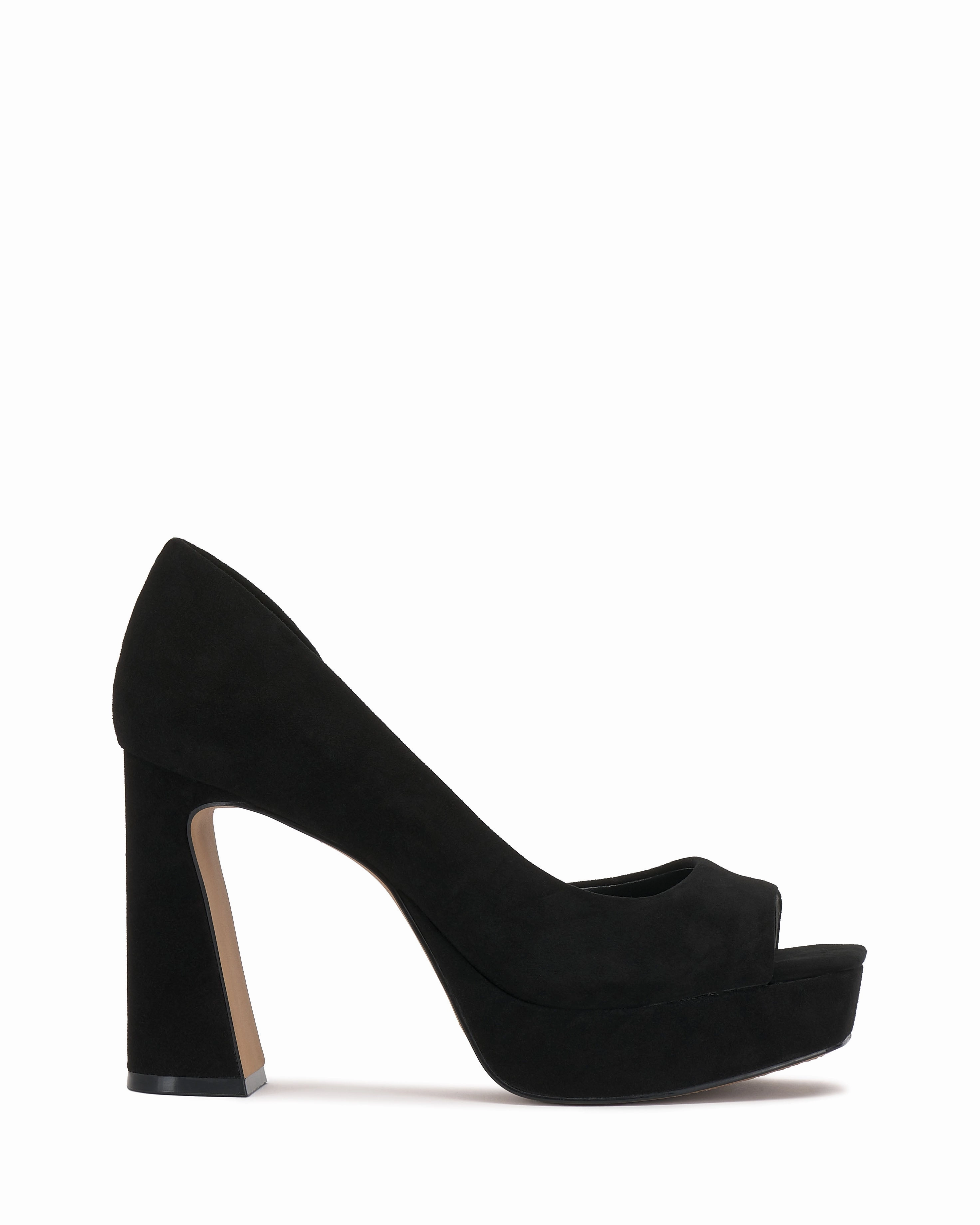 Smart Shoes Bryanna Peep Toe Platform Pump