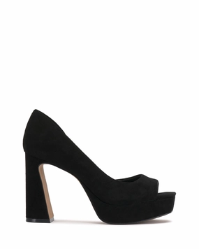 Smart Shoes Bryanna Peep Toe Platform Pump