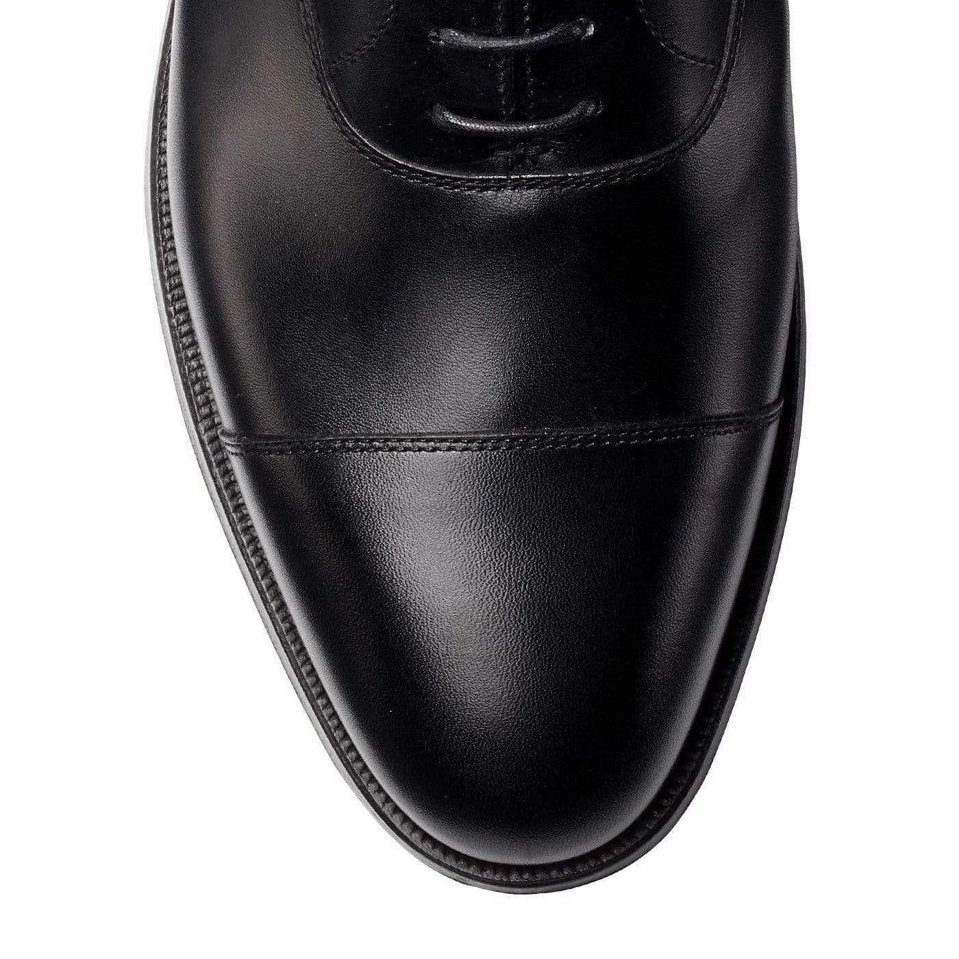 Connaught Black Calf (F Fitting) Balanced Structure Style Enthusiast Durable Make Workday Essential