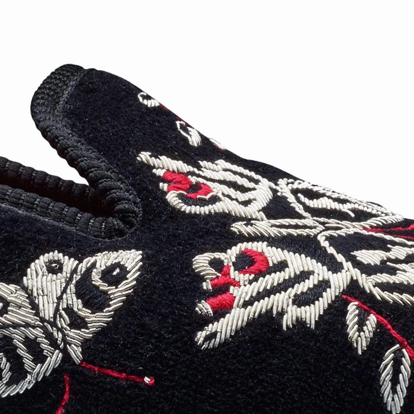 Light Step Butterflies Black Velvet