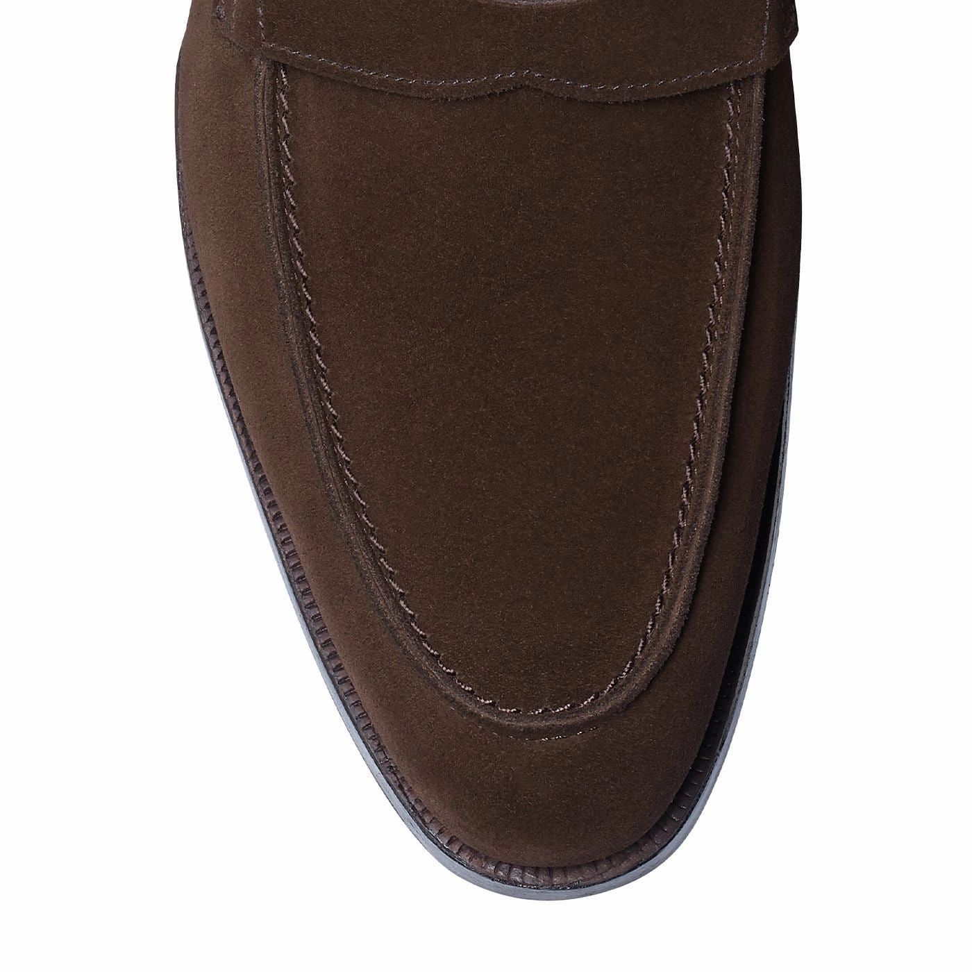 Dress Friendly Cadogan Dark Brown Calf Suede
