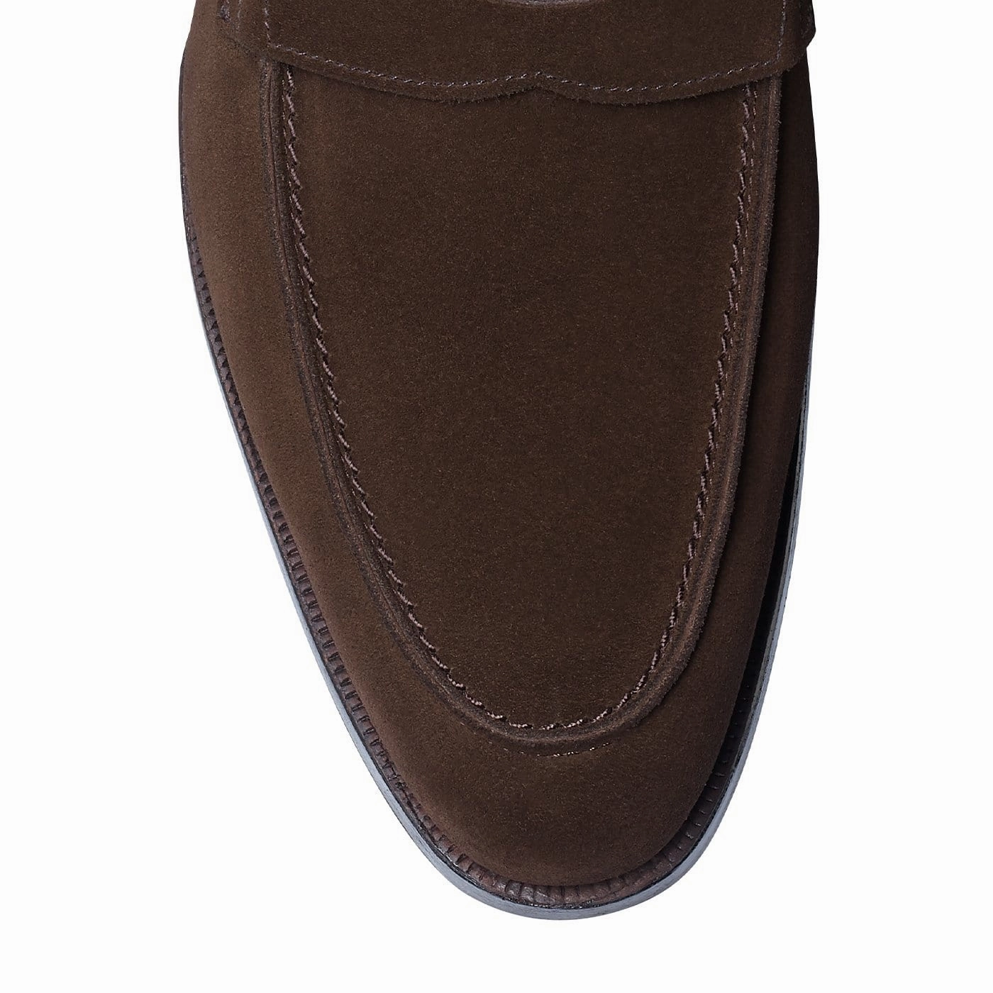 Comfy Motion Strong Step Cadogan Dark Brown Calf Suede