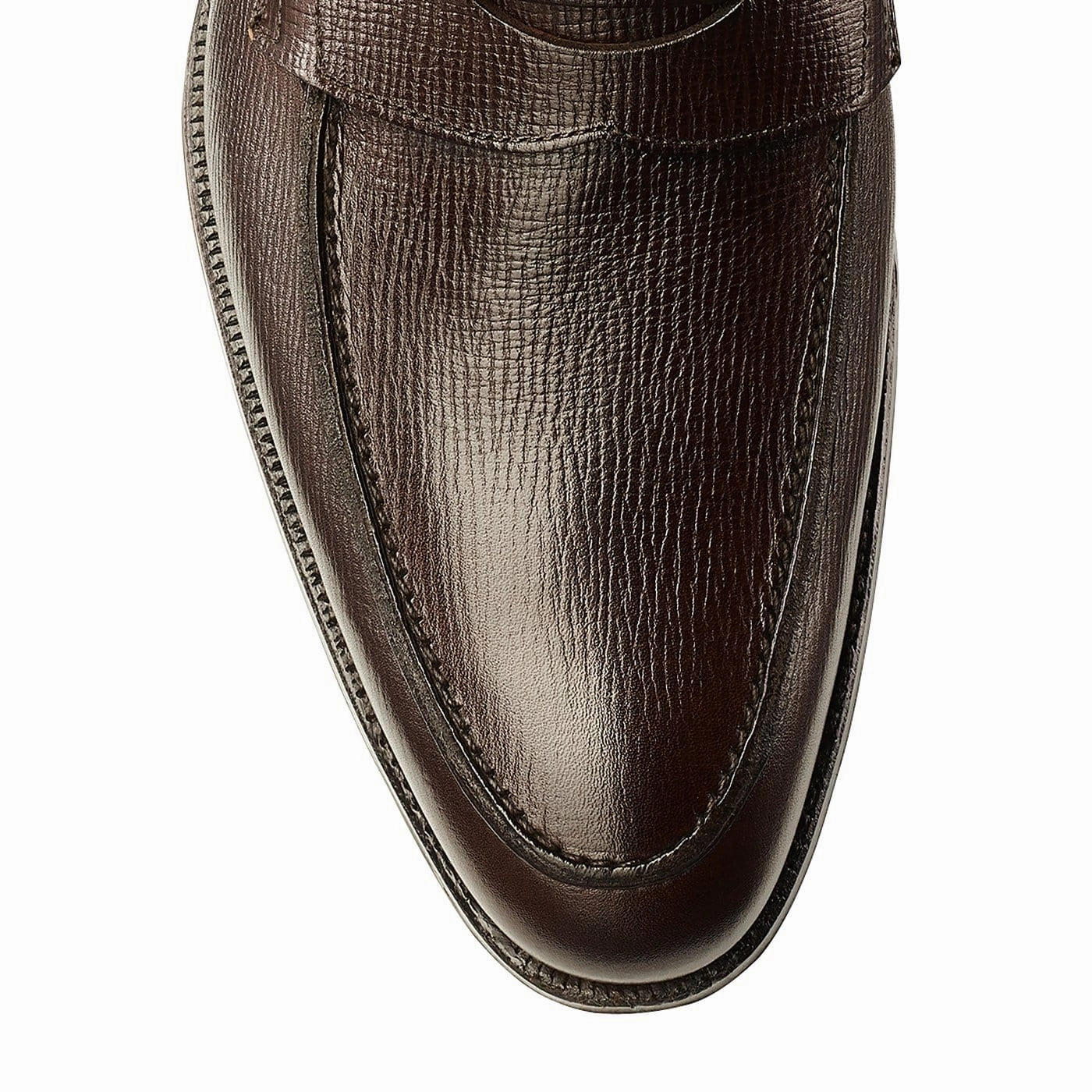 Cadogan Dark Brown Willow Grain Practical Sole Quick Path