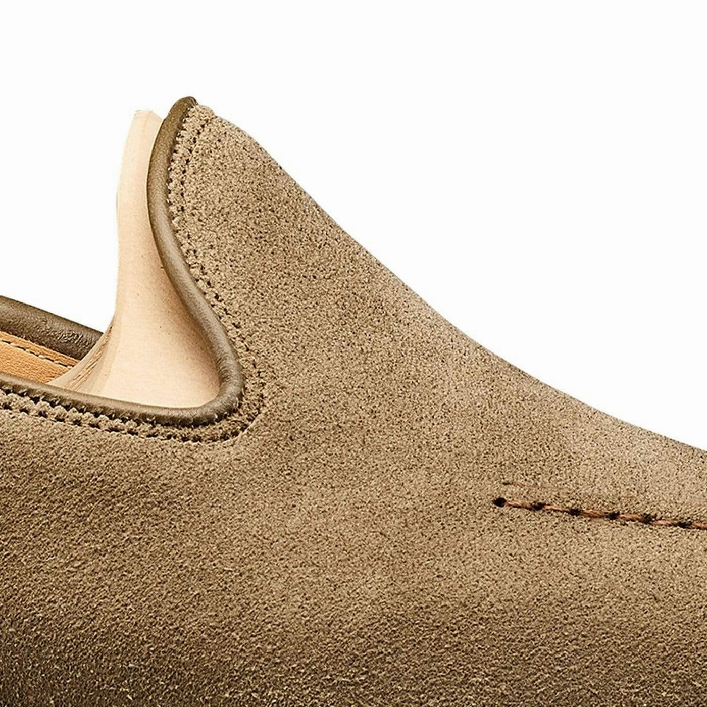 light texture Camden Mushroom Suede