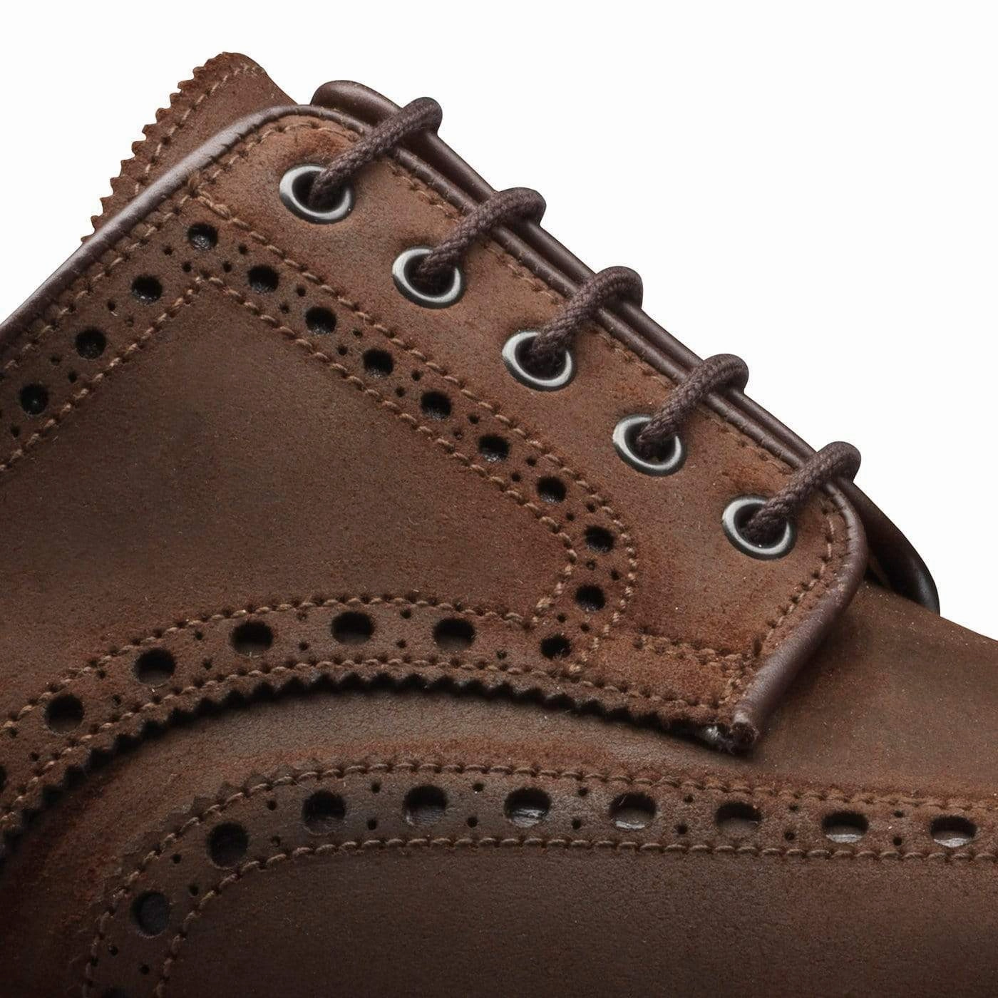 Shine Bright Cardigan 4 Dark Brown Rough-Out Suede