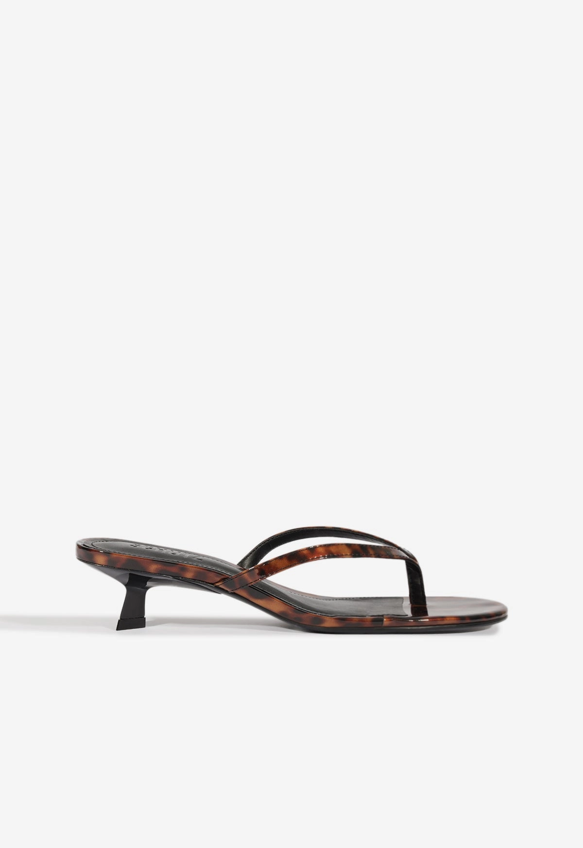 Low Profile Design Summer Base Carolyn Patent Sandal