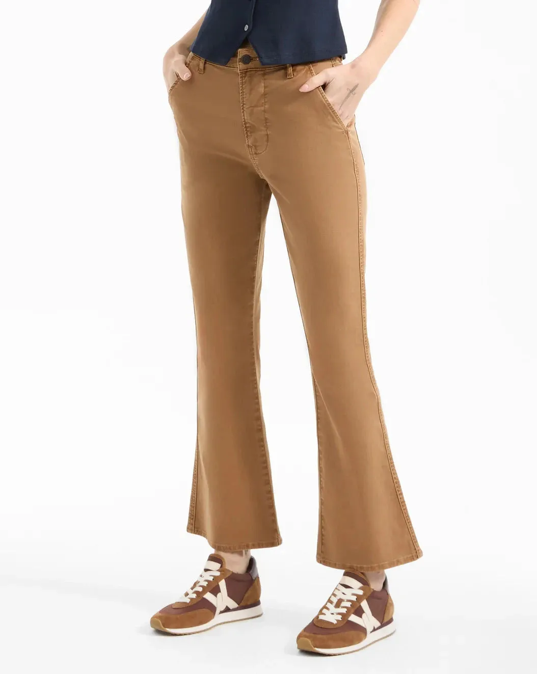 Carson Kick-Flare Jean Acorn Chill Outfit Spring Mood Urban Look