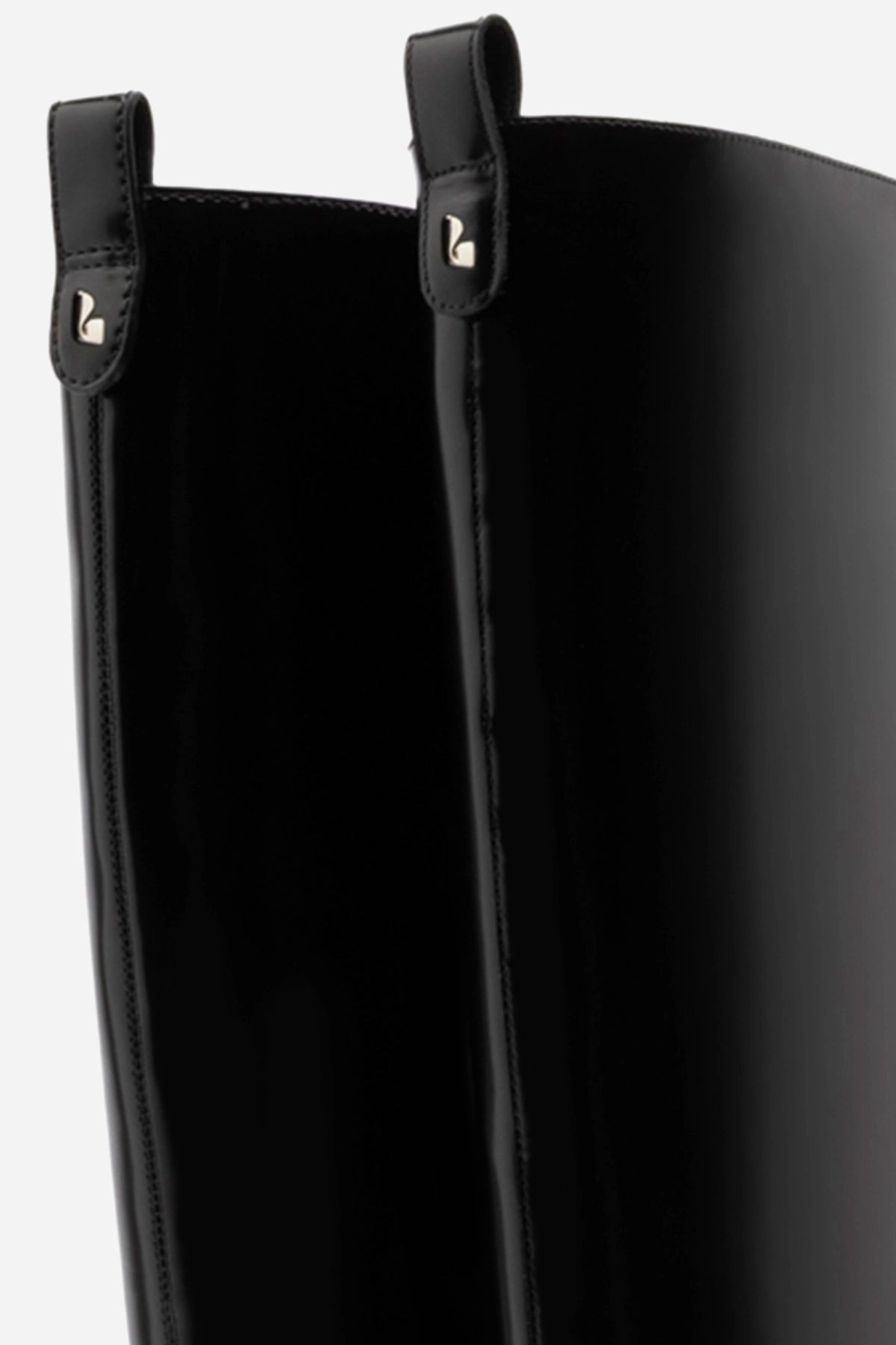 Arch support Florencia Boot In Black Box Leather