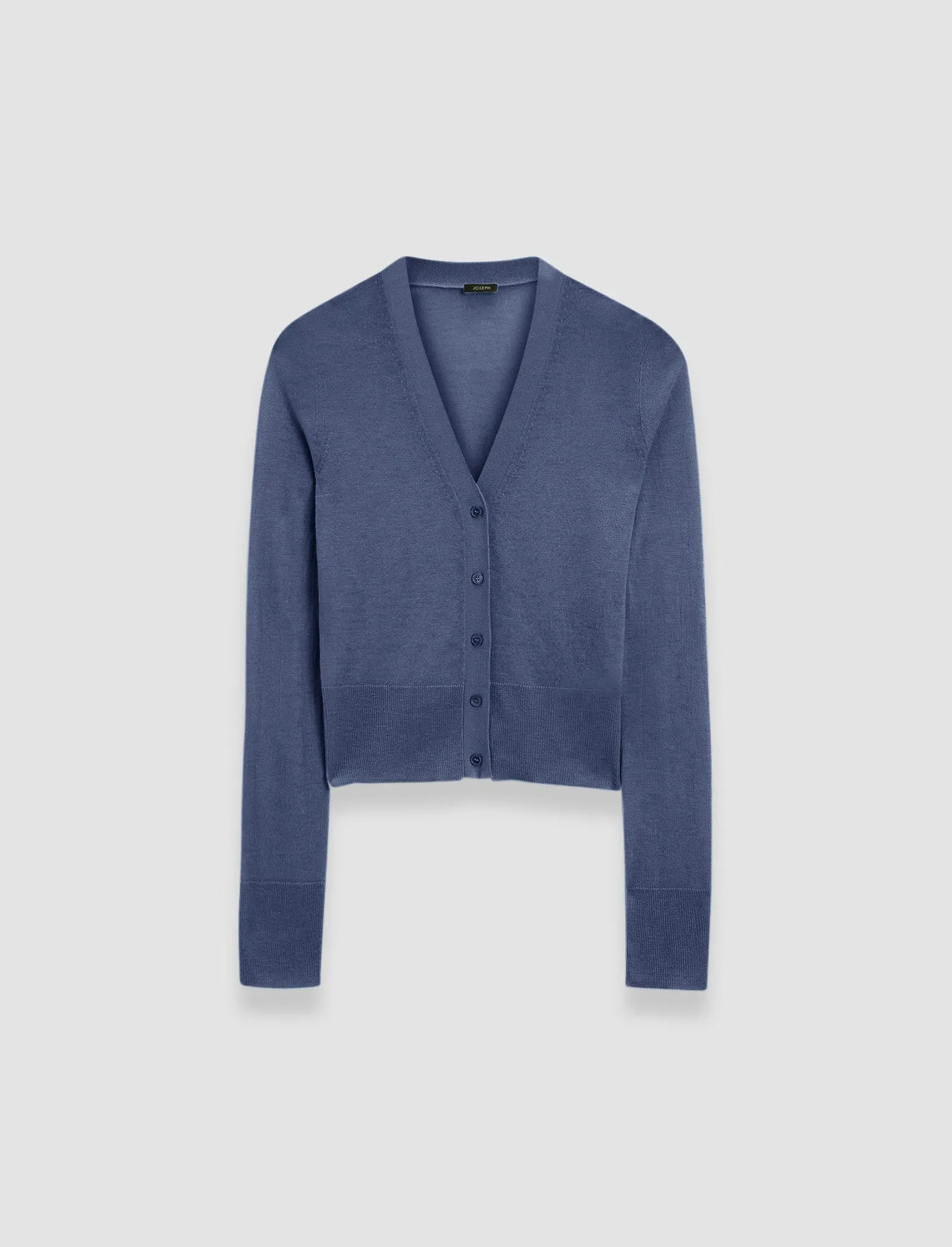 Cashair Cardigan Slub Texture On-The-Go