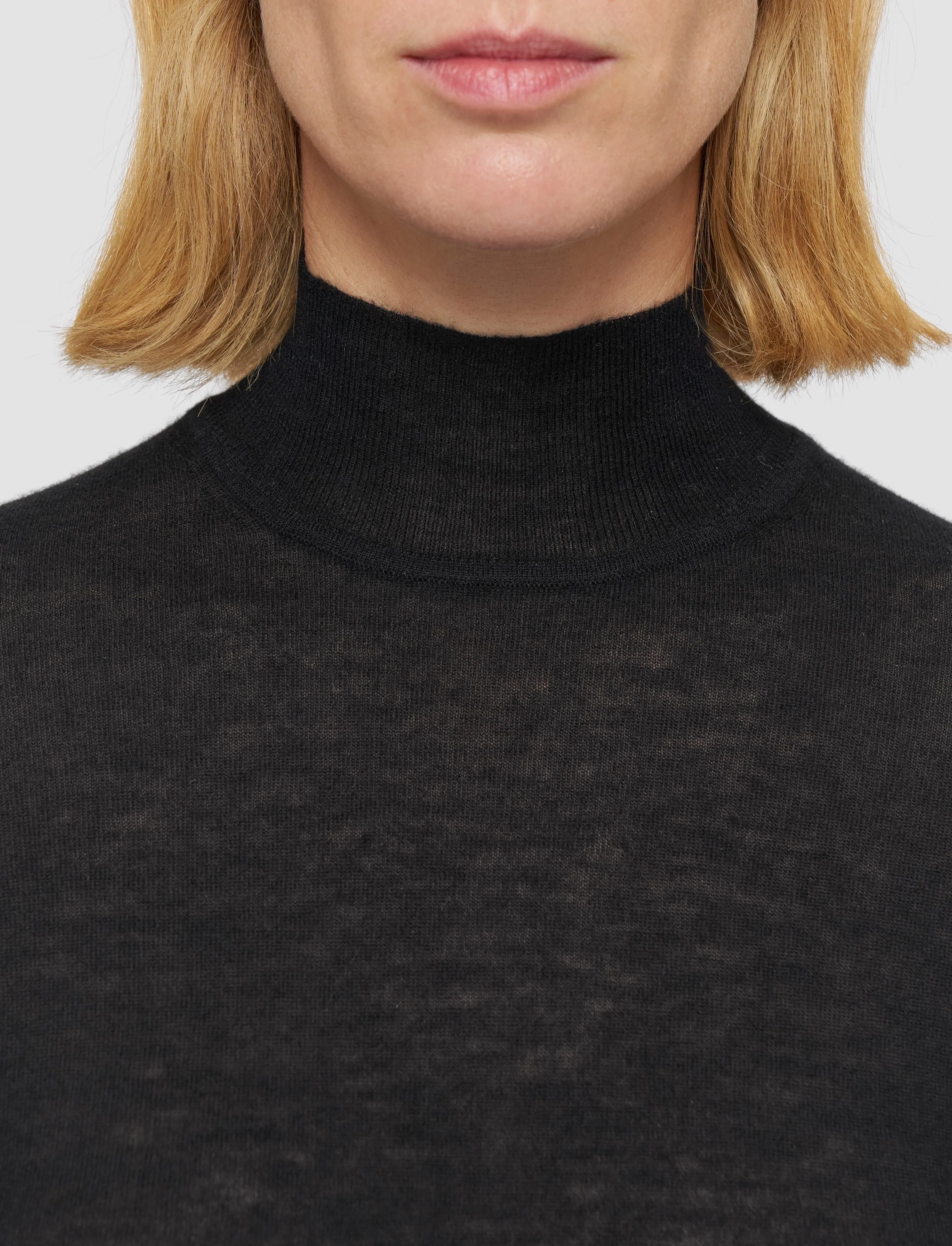 Cashair High Neck Jumper Eco Friendly Fibers AntiPilling Treatment