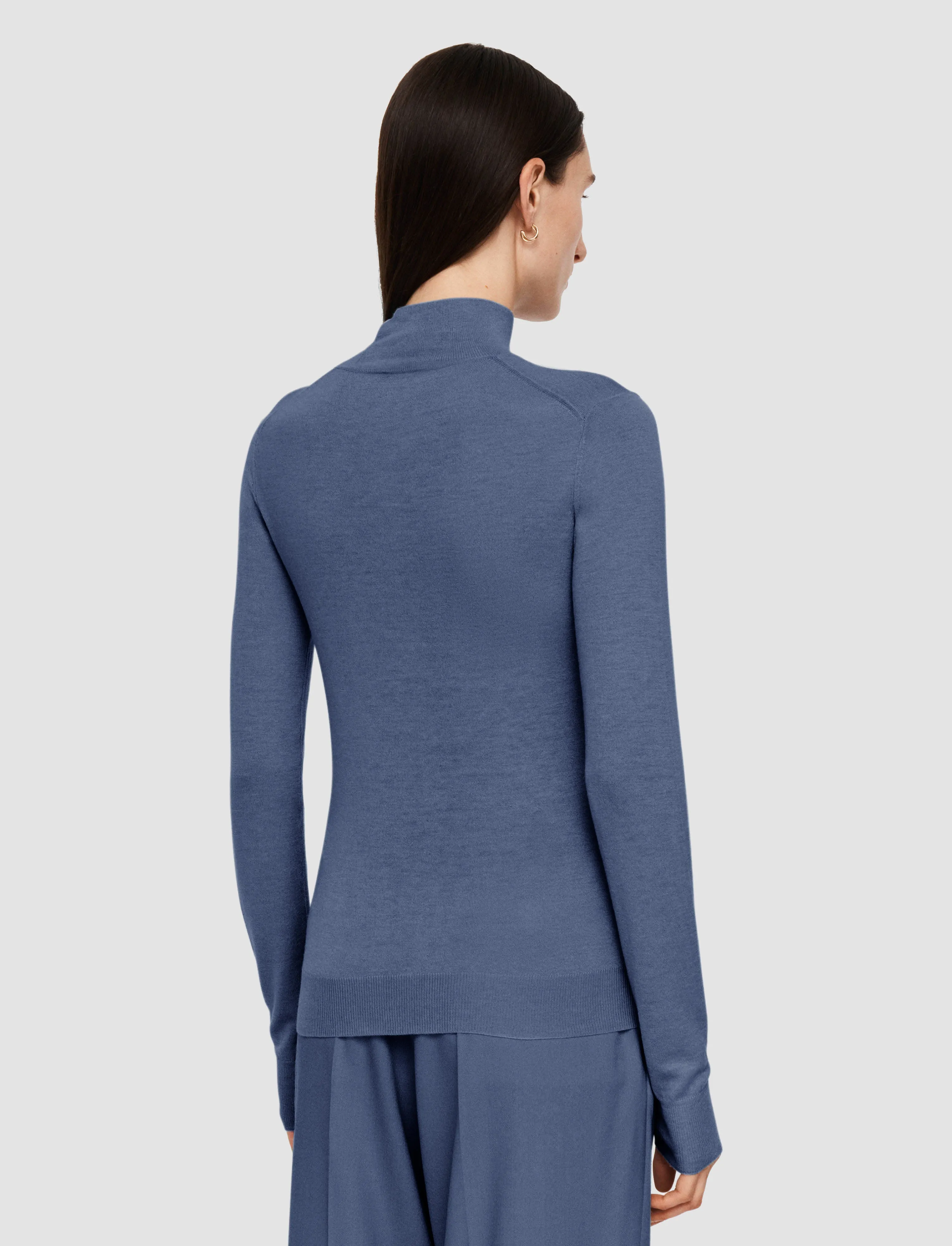 Modern Comfort Cashair High Neck Jumper
