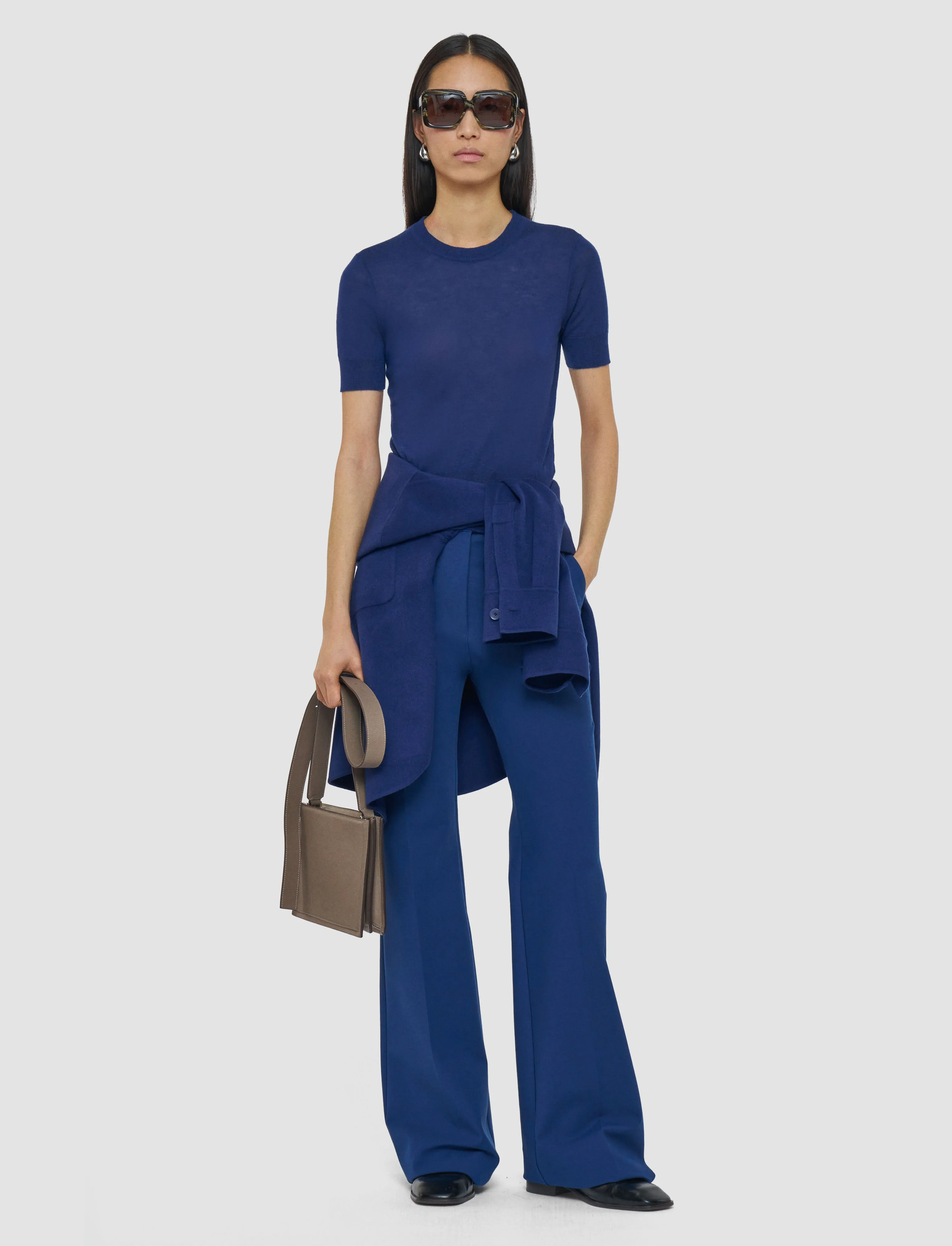 Cashair Top Fall Fashion WrinkleResistant Yarn